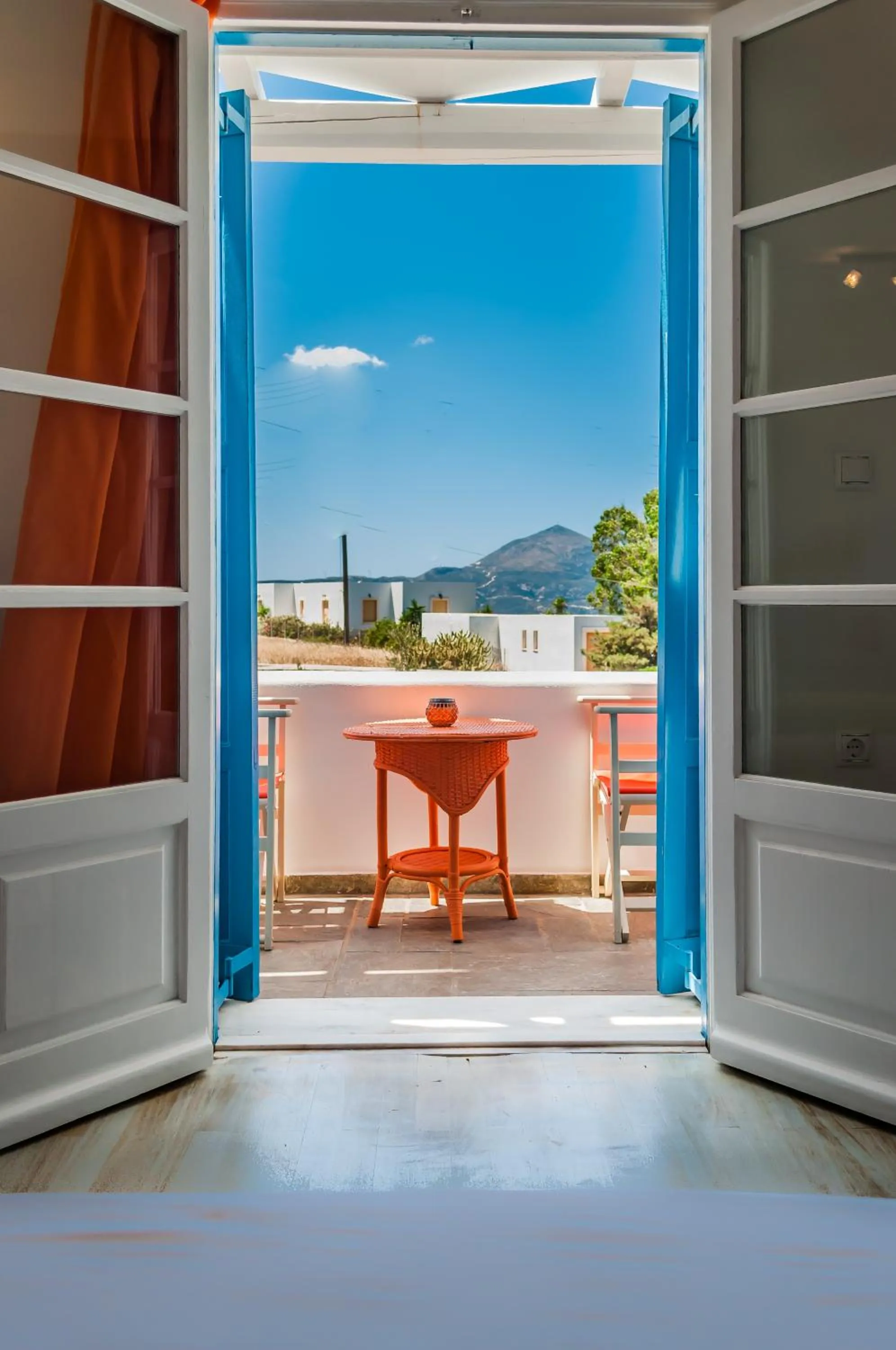 Garden view in Eiriana Luxury Suites