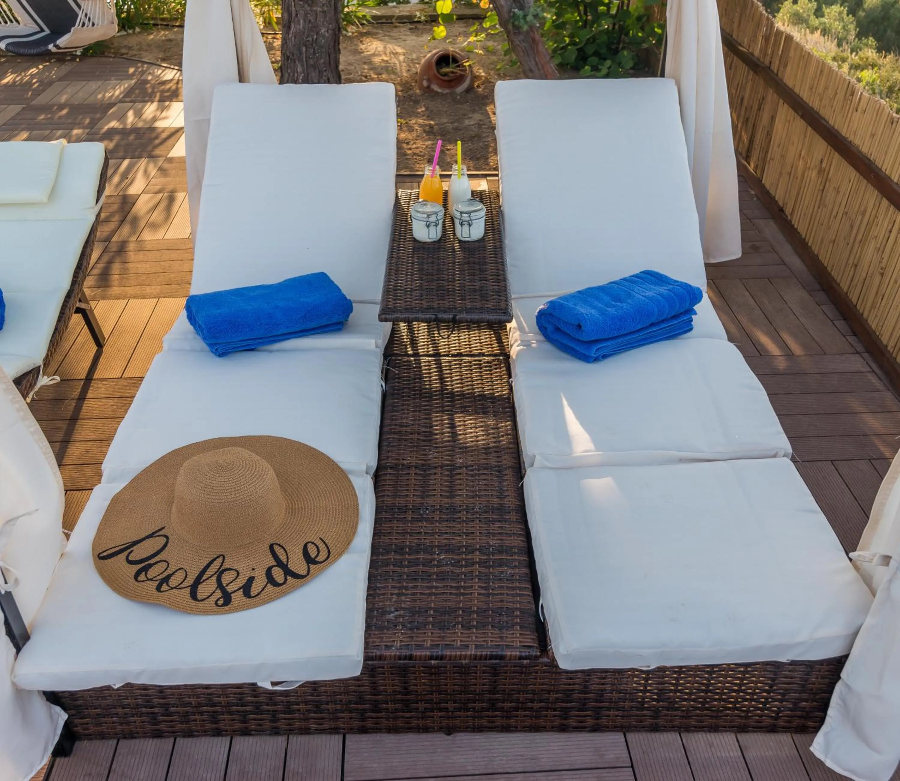 Decorative detail in Eiriana Luxury Suites