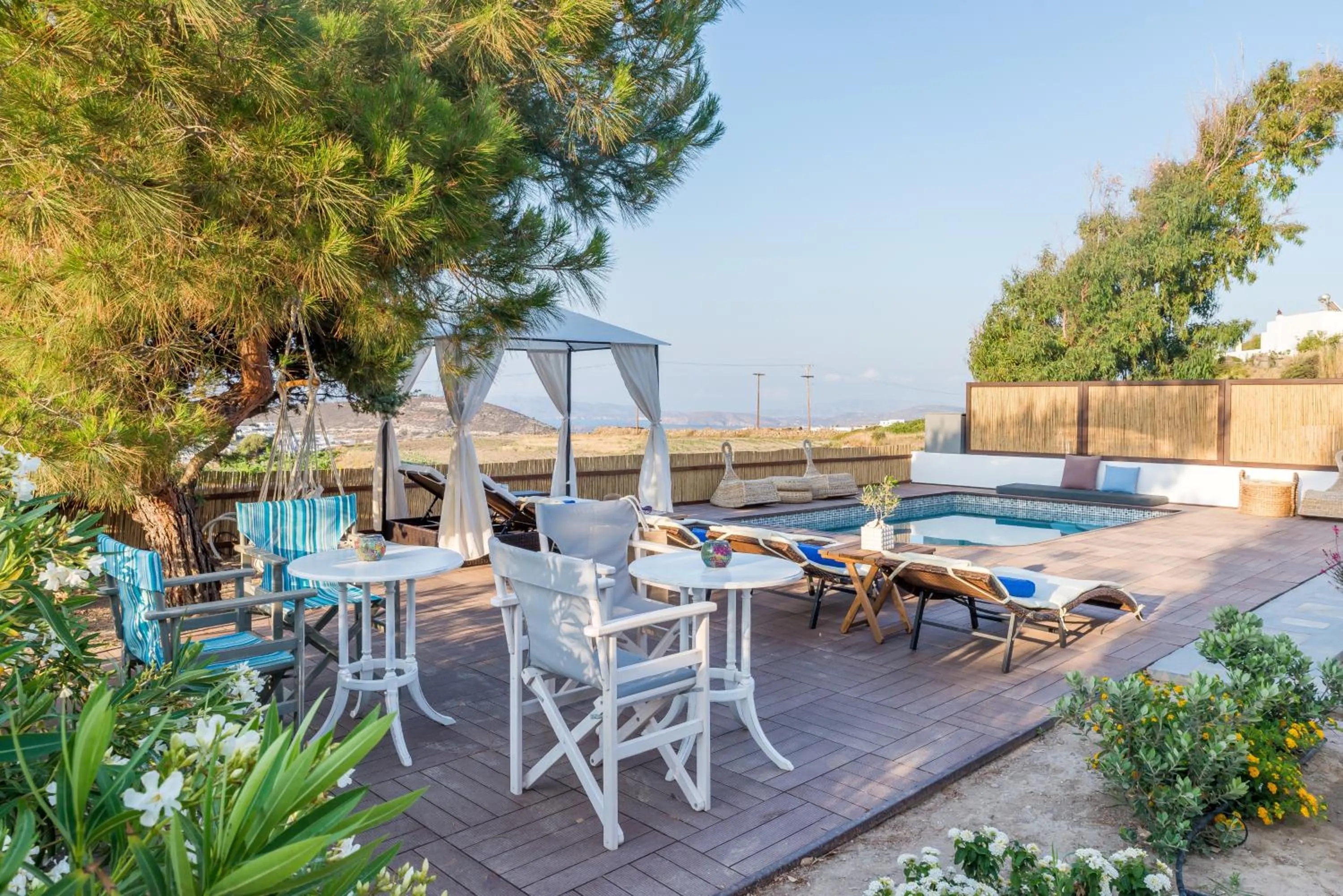 Swimming pool in Eiriana Luxury Suites