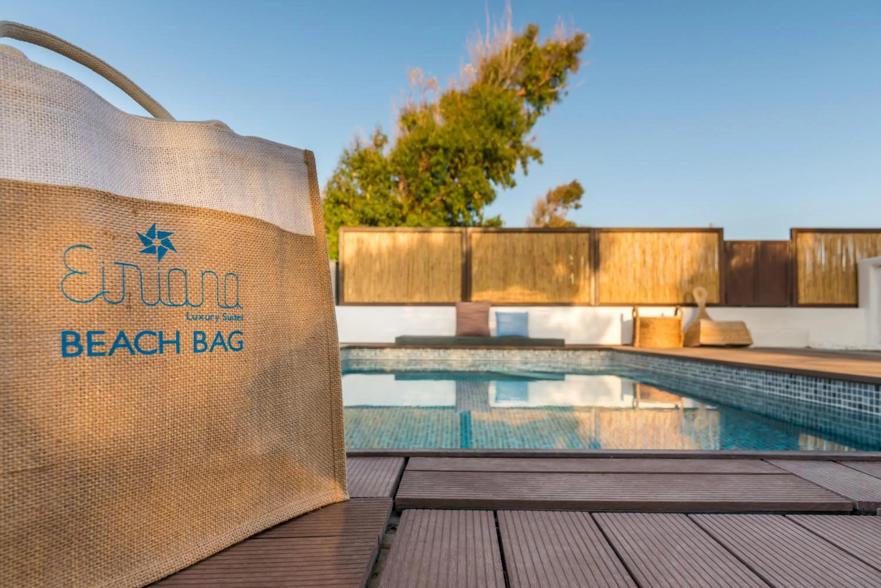 Decorative detail in Eiriana Luxury Suites