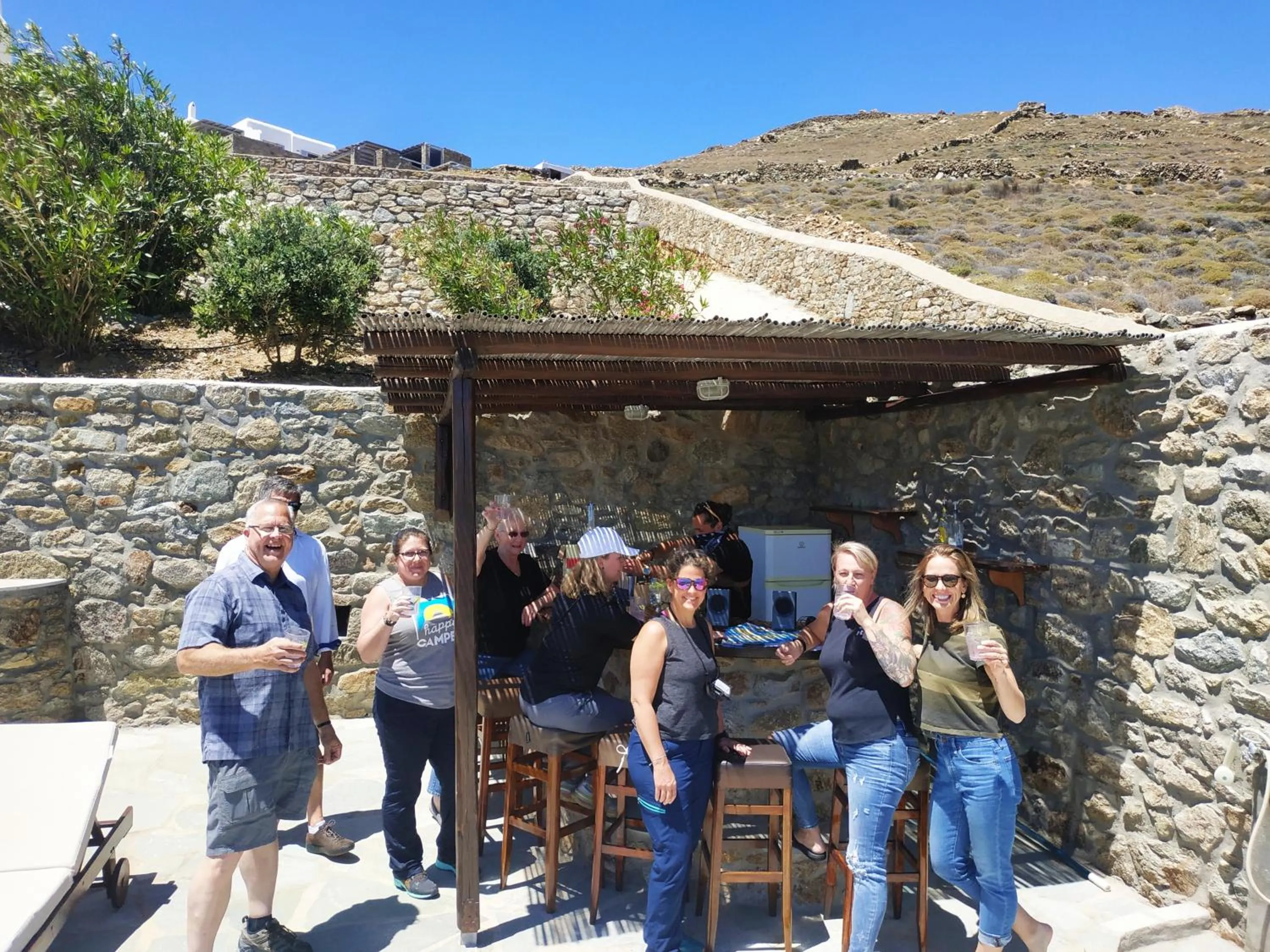 Swimming pool in Villas Kappas