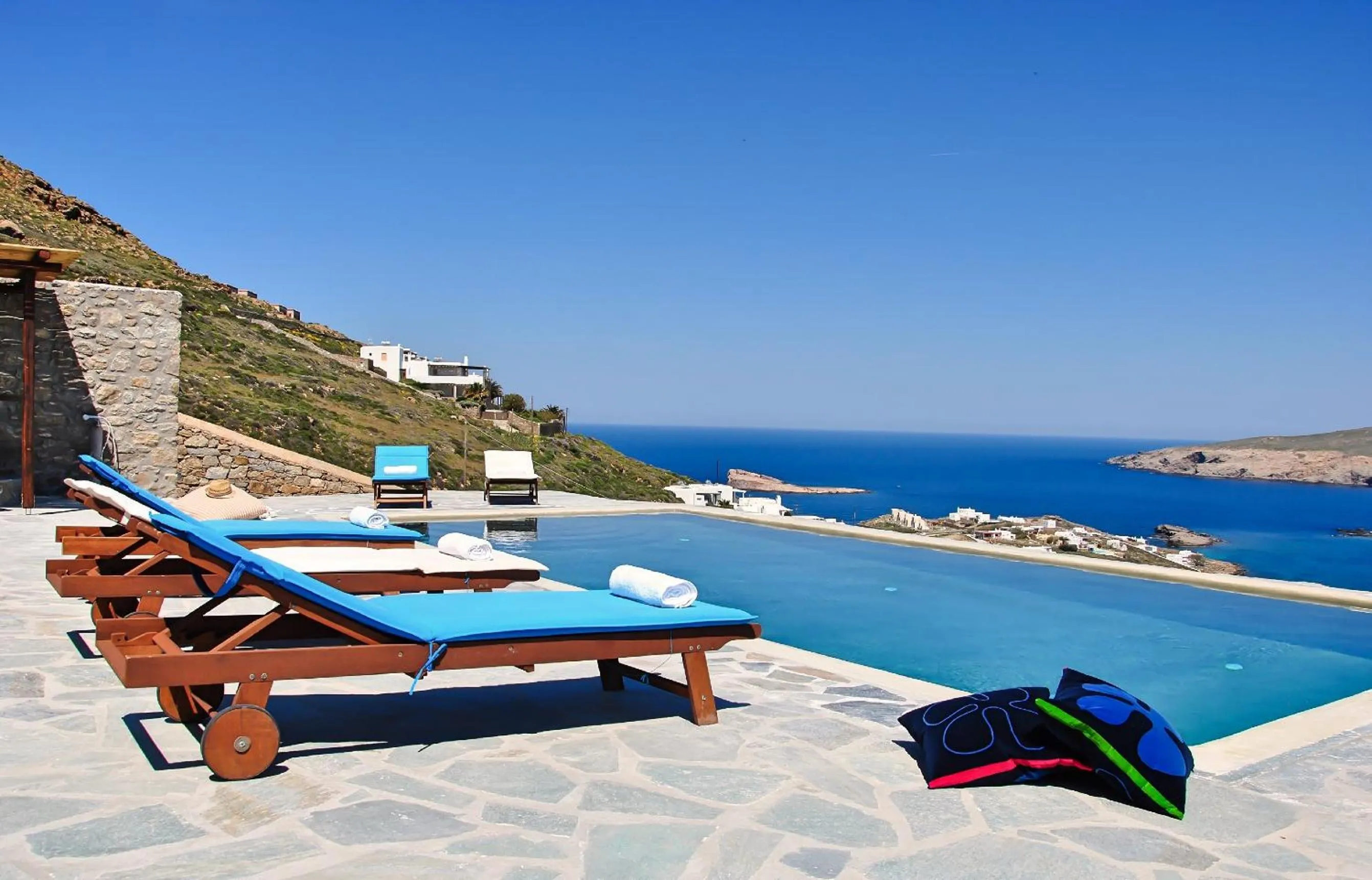 Swimming pool in Villas Kappas