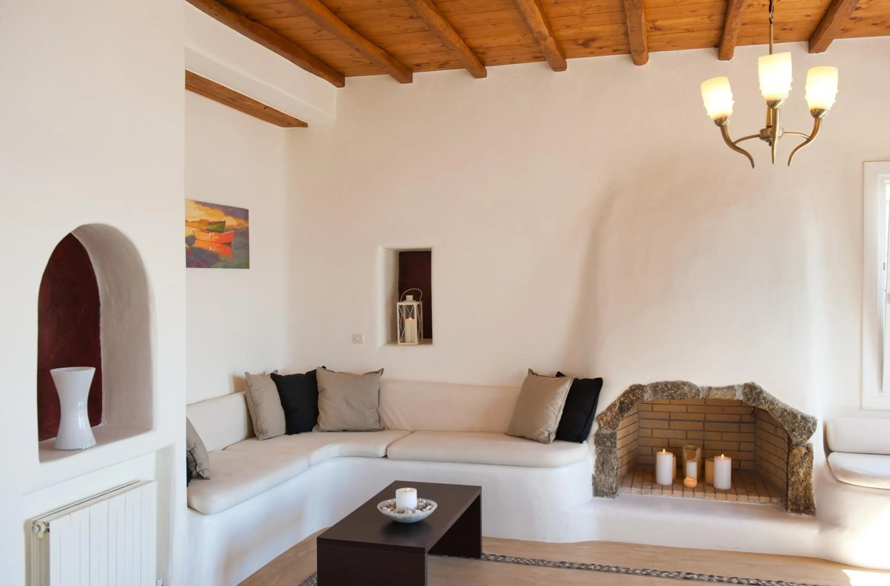 Living room in Villas Kappas