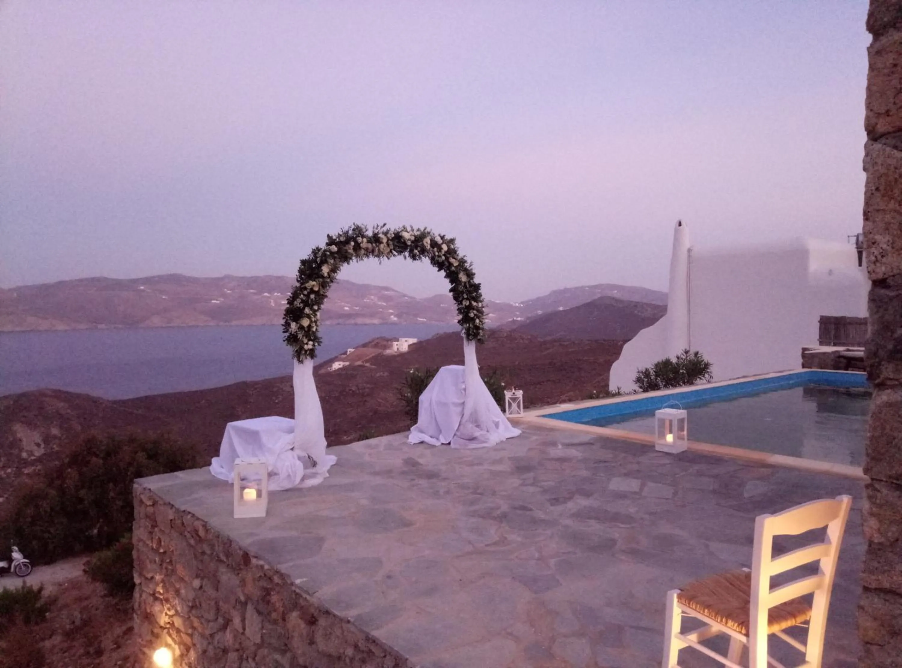 Swimming pool in Villas Kappas