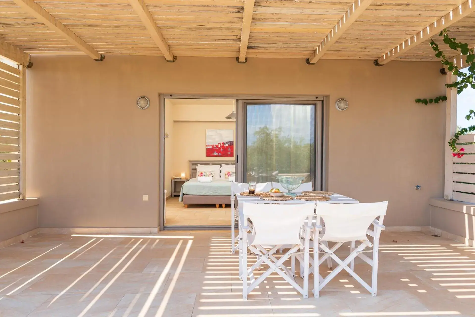 Double Room with Balcony in Aelia Home Suites Double Room with Balcony in Aelia Home Suites