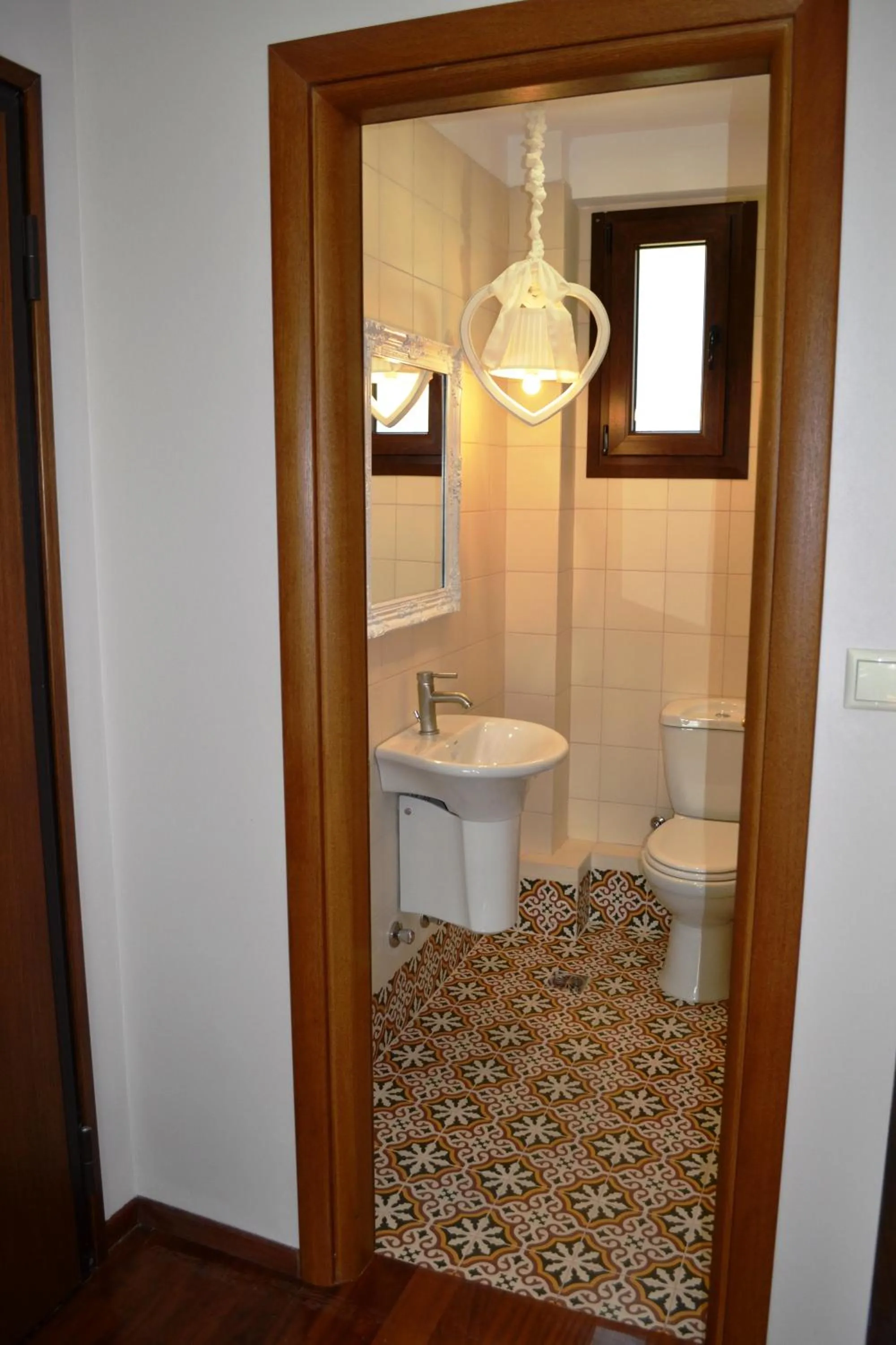Bathroom in Evmorfes Villas