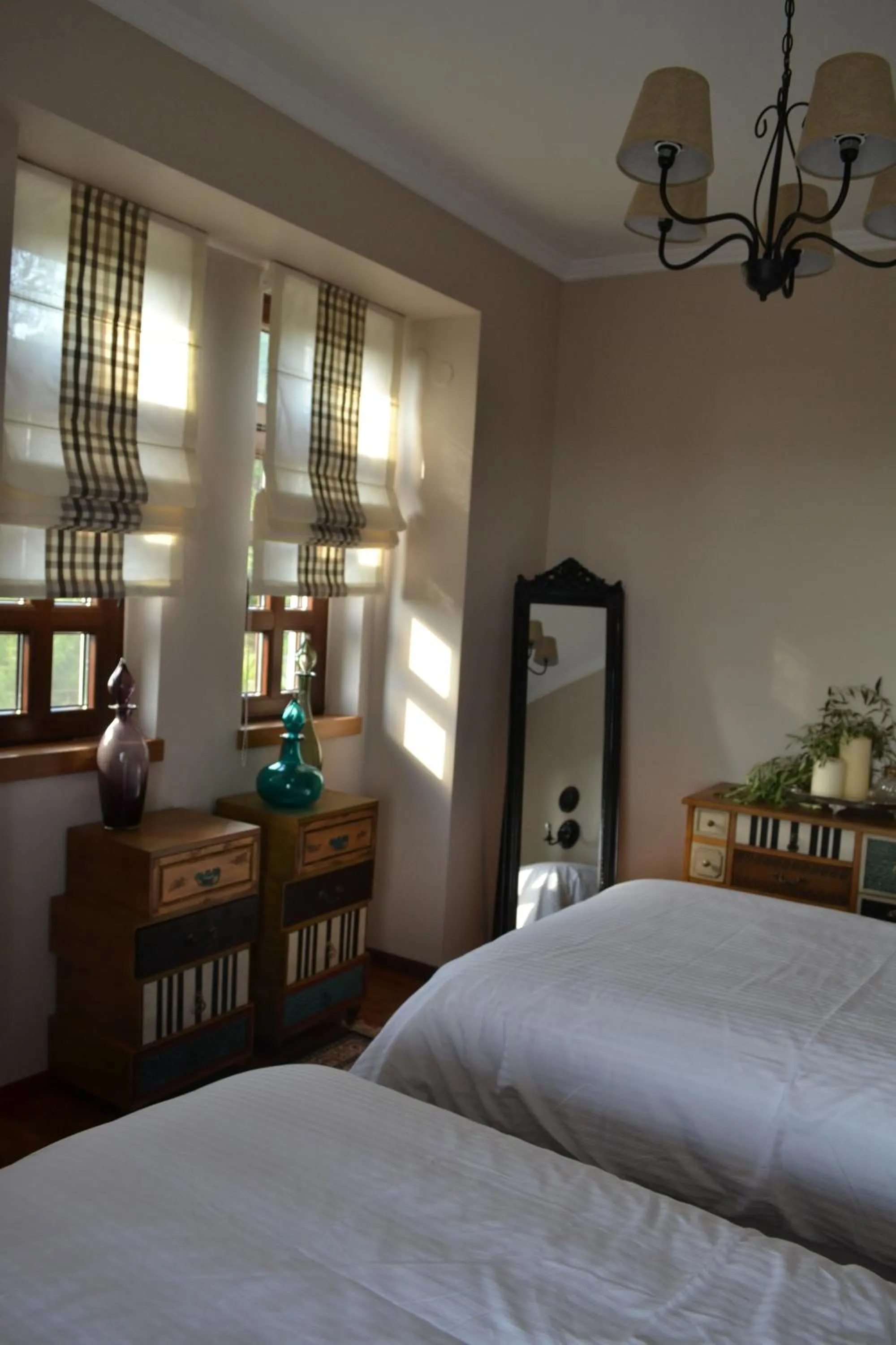 Decorative detail, Bed in Evmorfes Villas