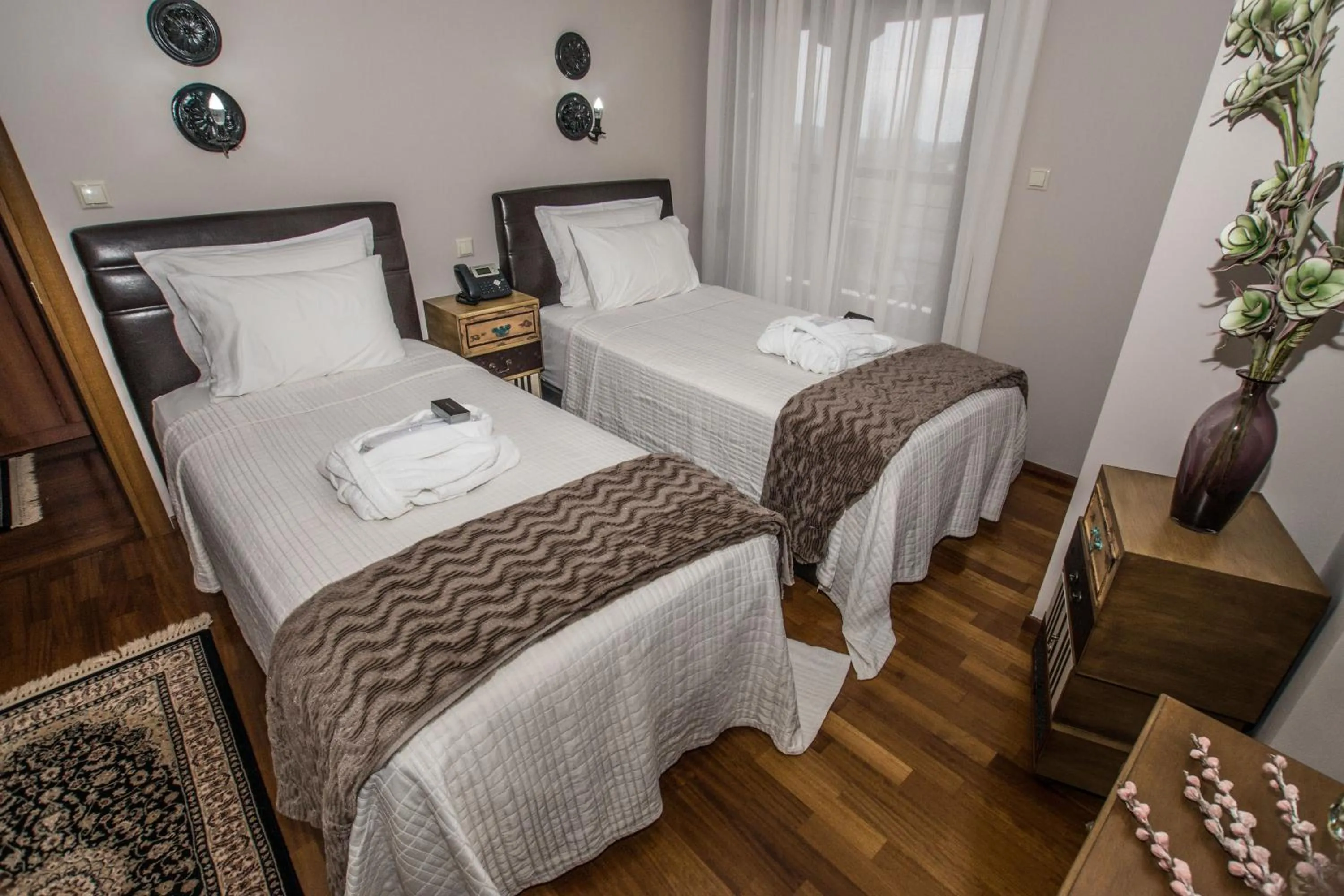 Bedroom, Bed in Evmorfes Villas