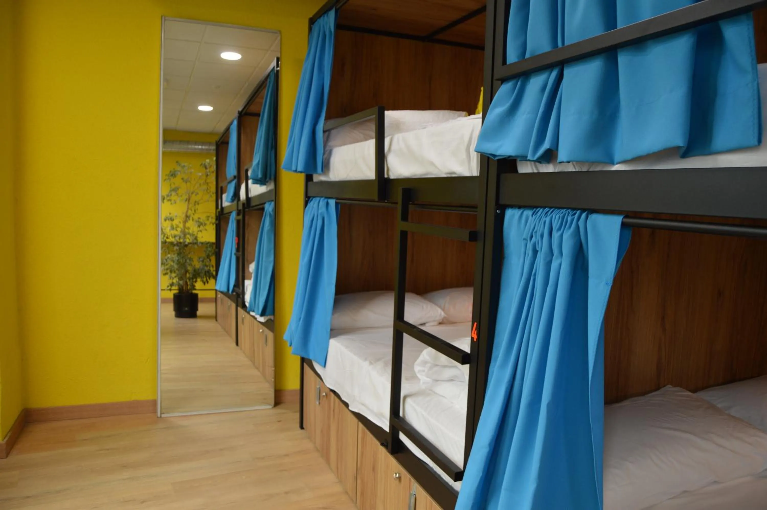 Bed in Debod Hostel