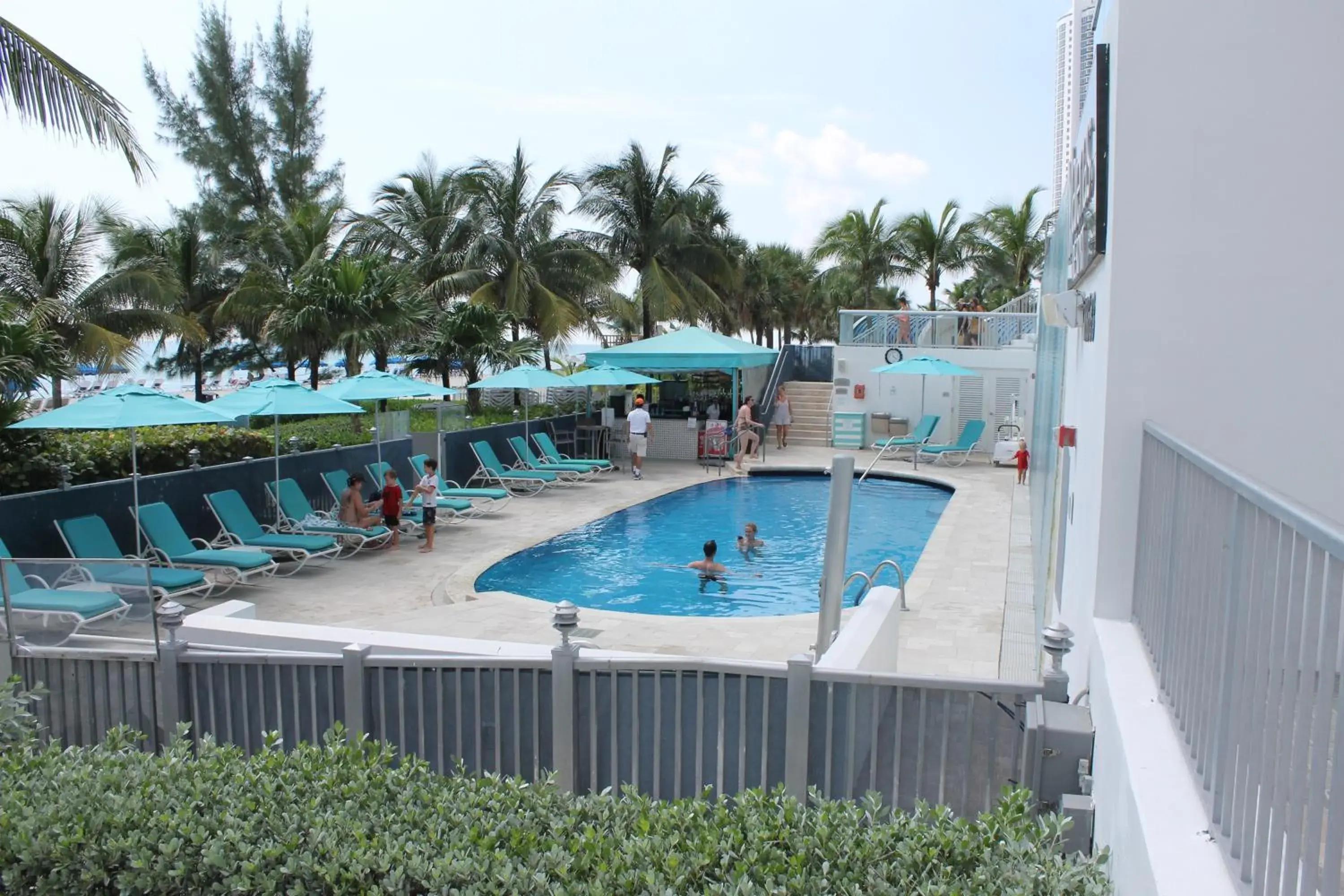 Pool View in Marenas Beach Resort