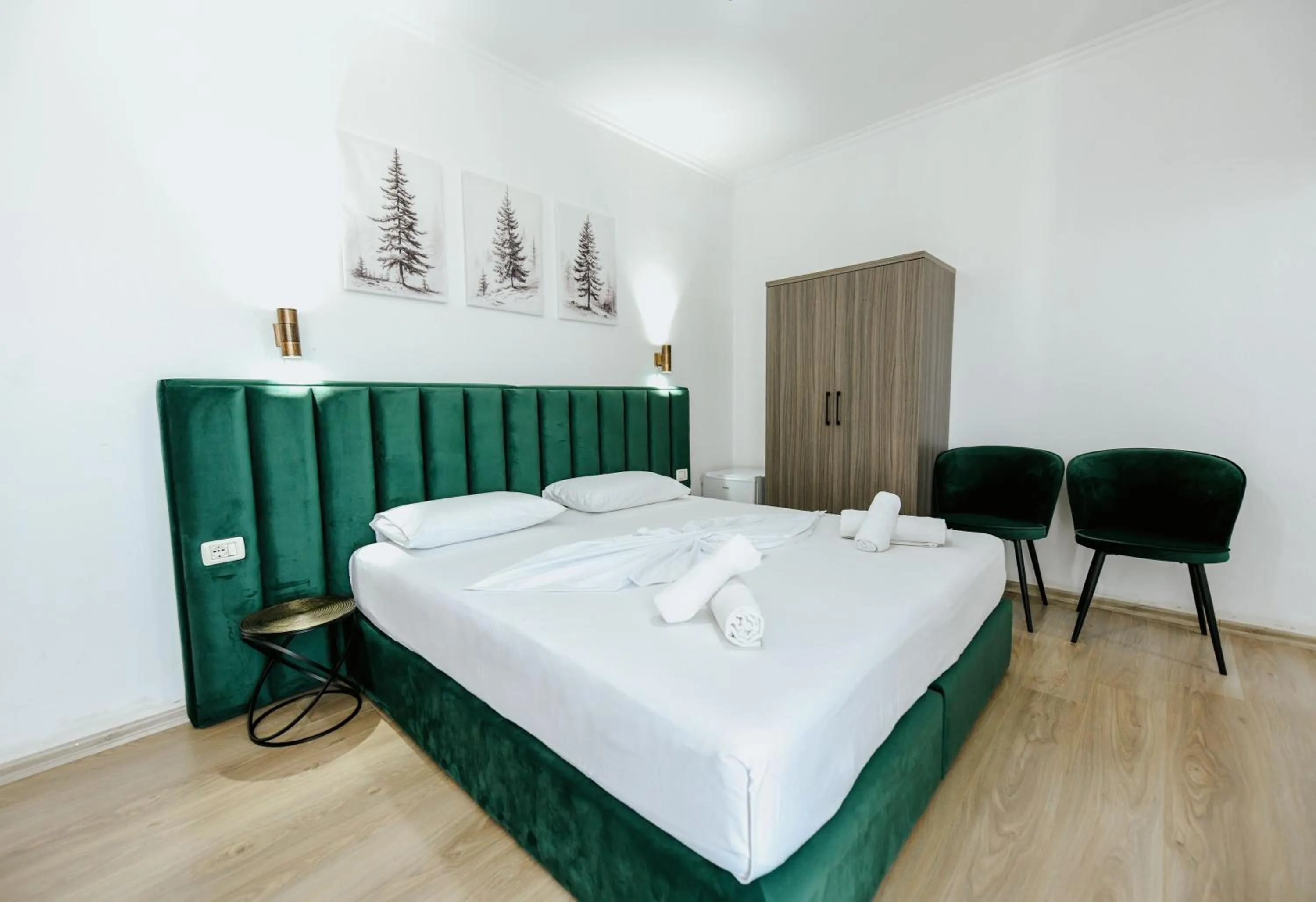 Decorative detail, Bed in Hotel Floga