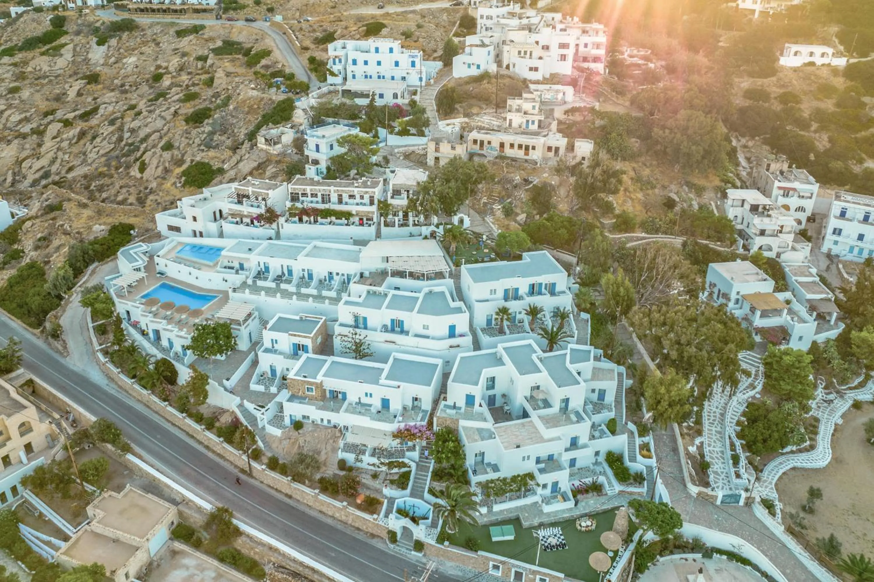 Property building in Kritikakis Village Hotel