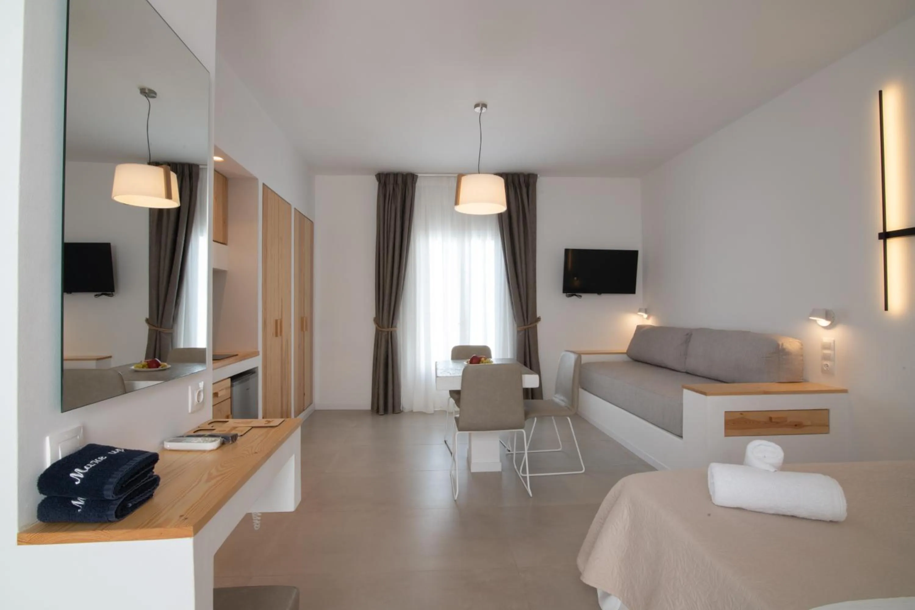 Bedroom, Bed in Kritikakis Village Hotel