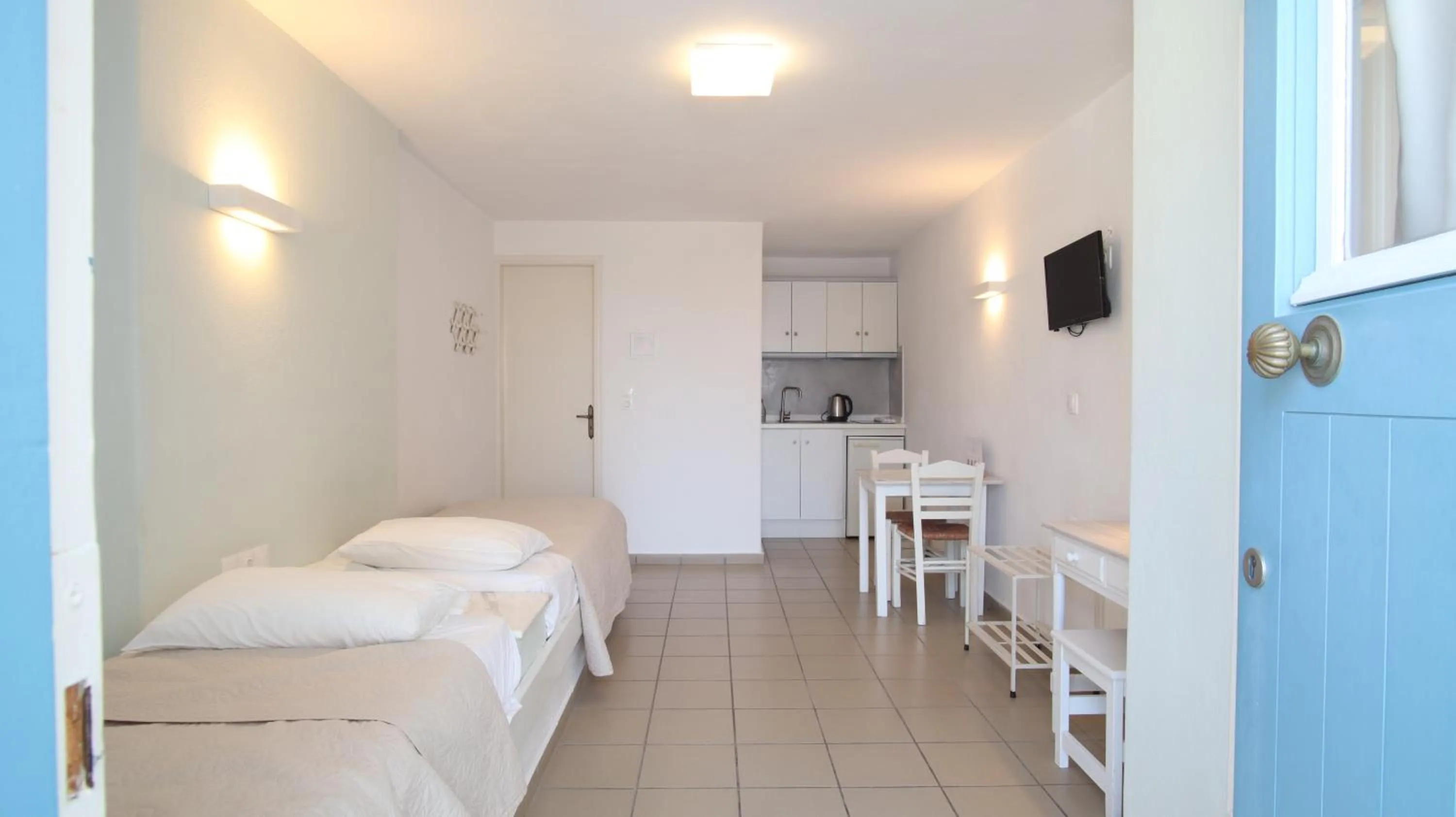 Bedroom, Bed in Kritikakis Village Hotel