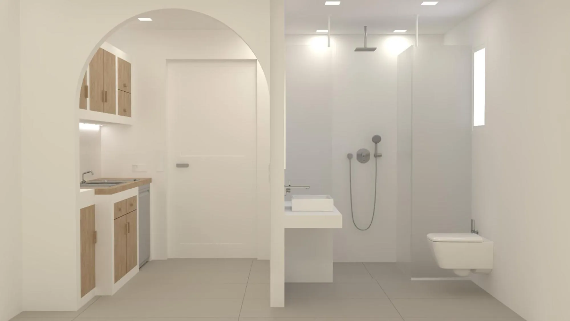 Bathroom in Kritikakis Village Hotel