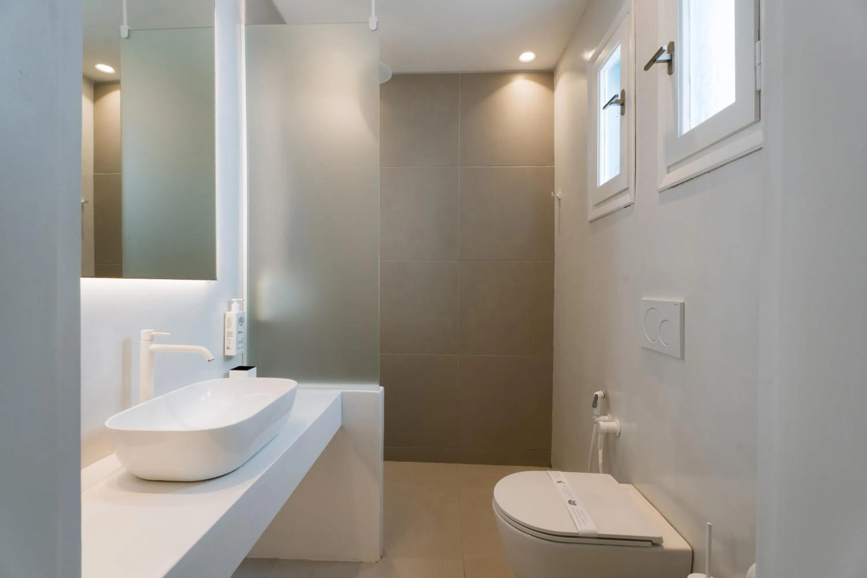 Bathroom in Kritikakis Village Hotel