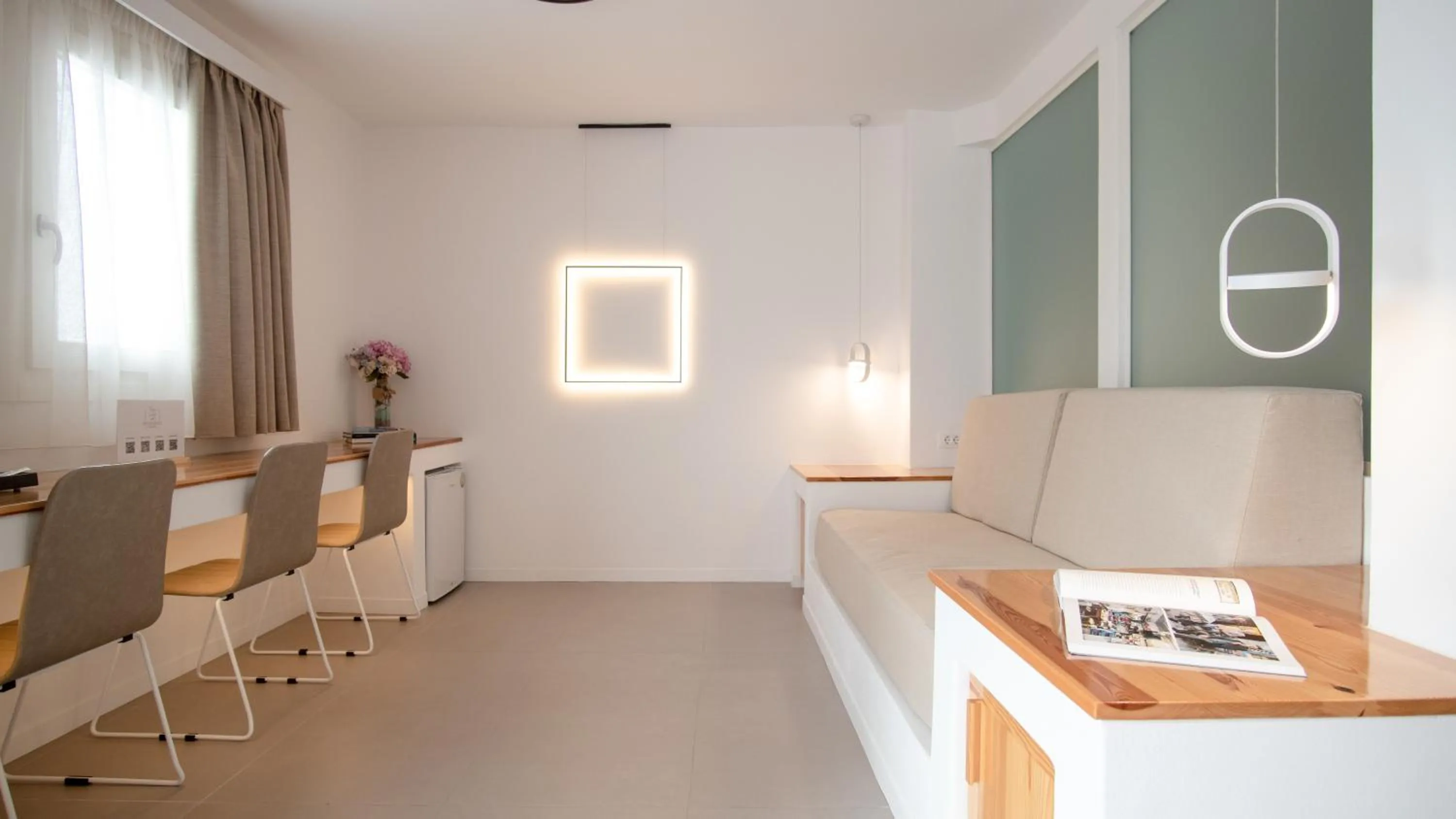 Living room in Kritikakis Village Hotel