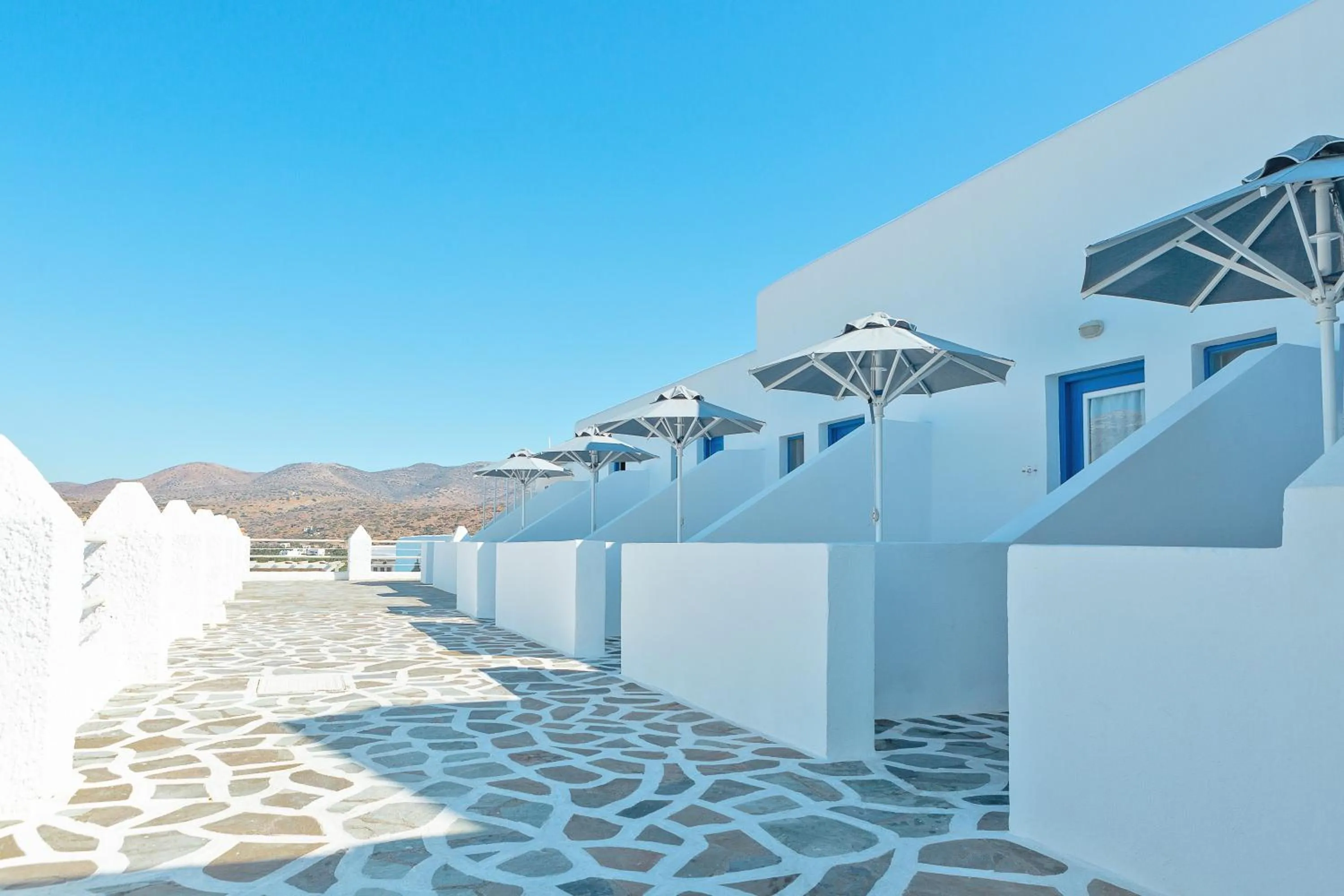 Balcony/Terrace in Kritikakis Village Hotel