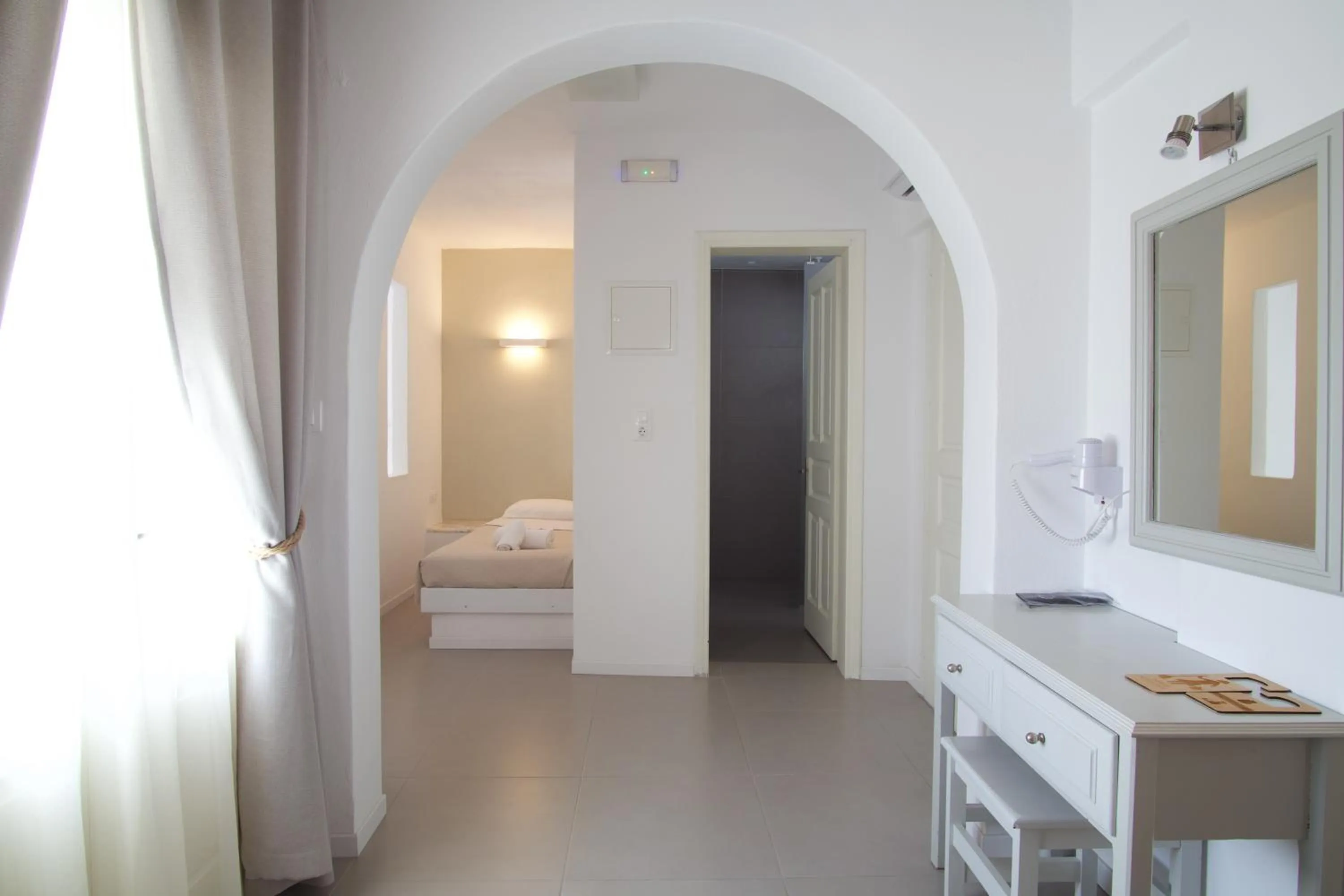 Bed in Kritikakis Village Hotel