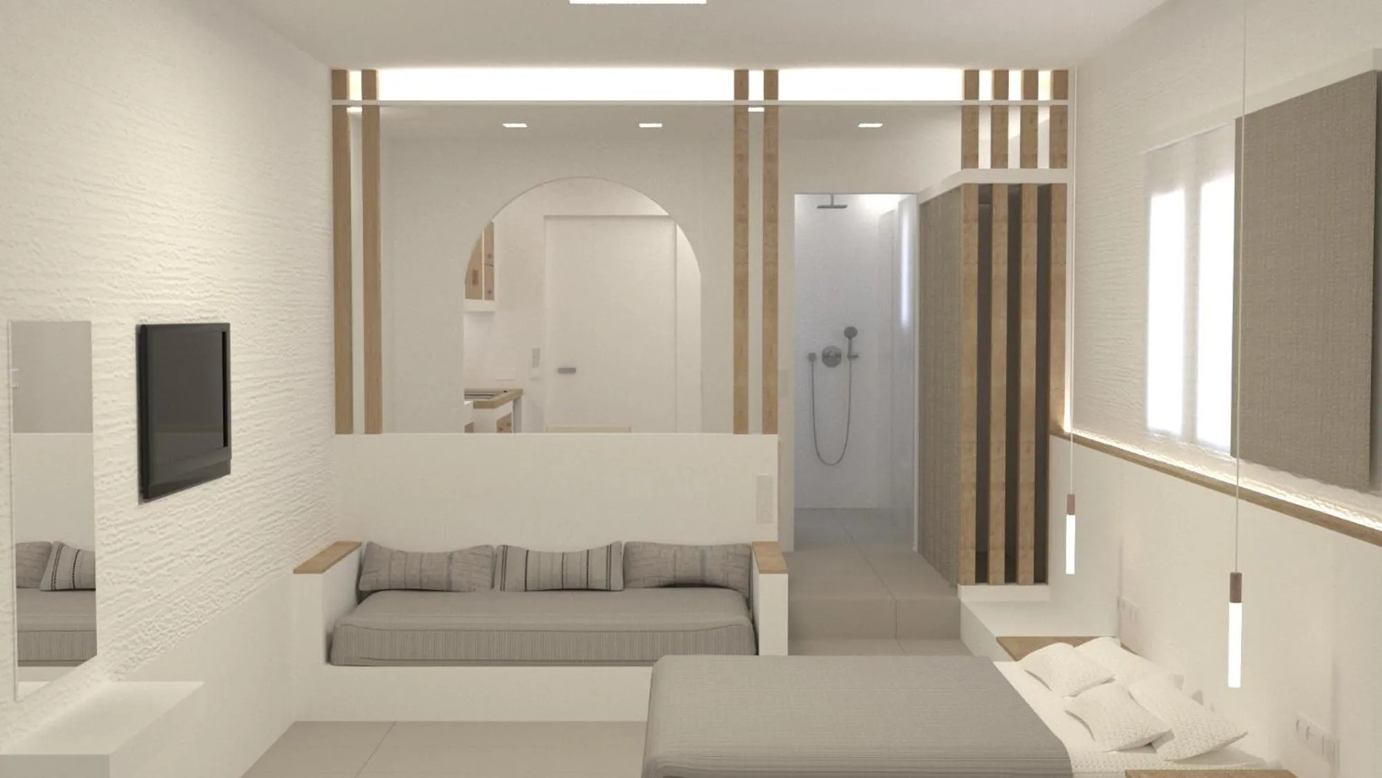 Bedroom in Kritikakis Village Hotel