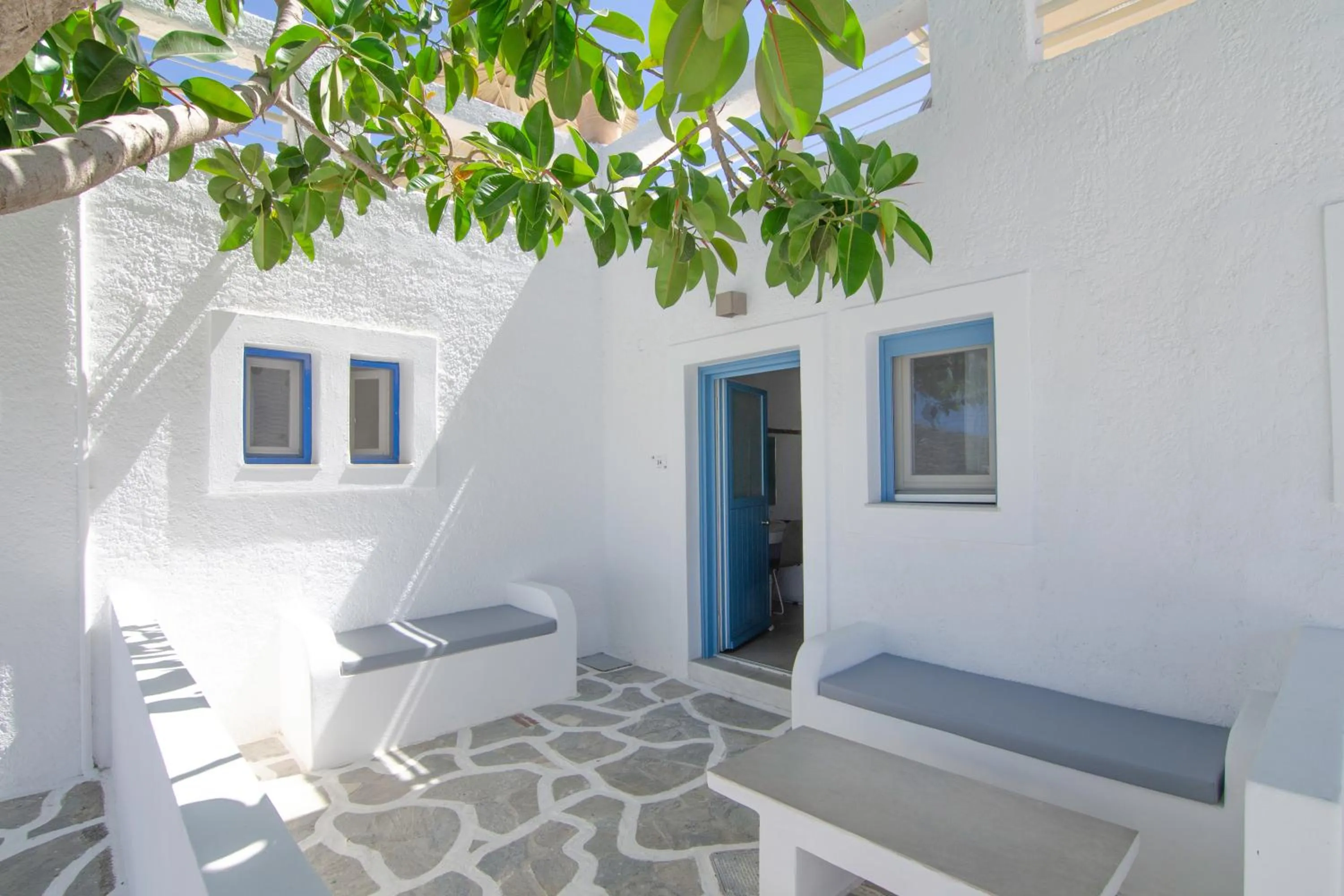 Balcony/Terrace in Kritikakis Village Hotel