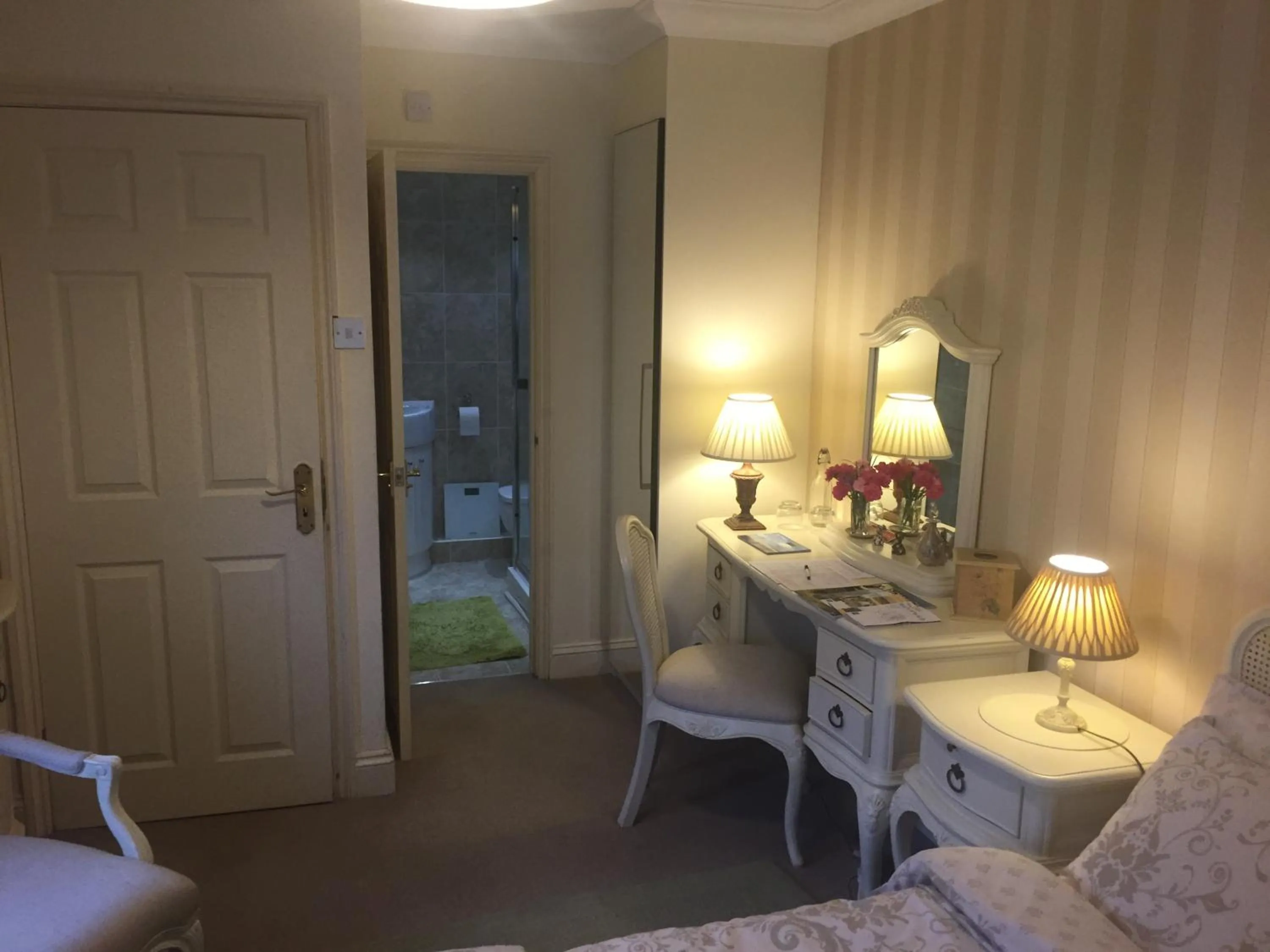 Decorative detail in Copperfields Guest House