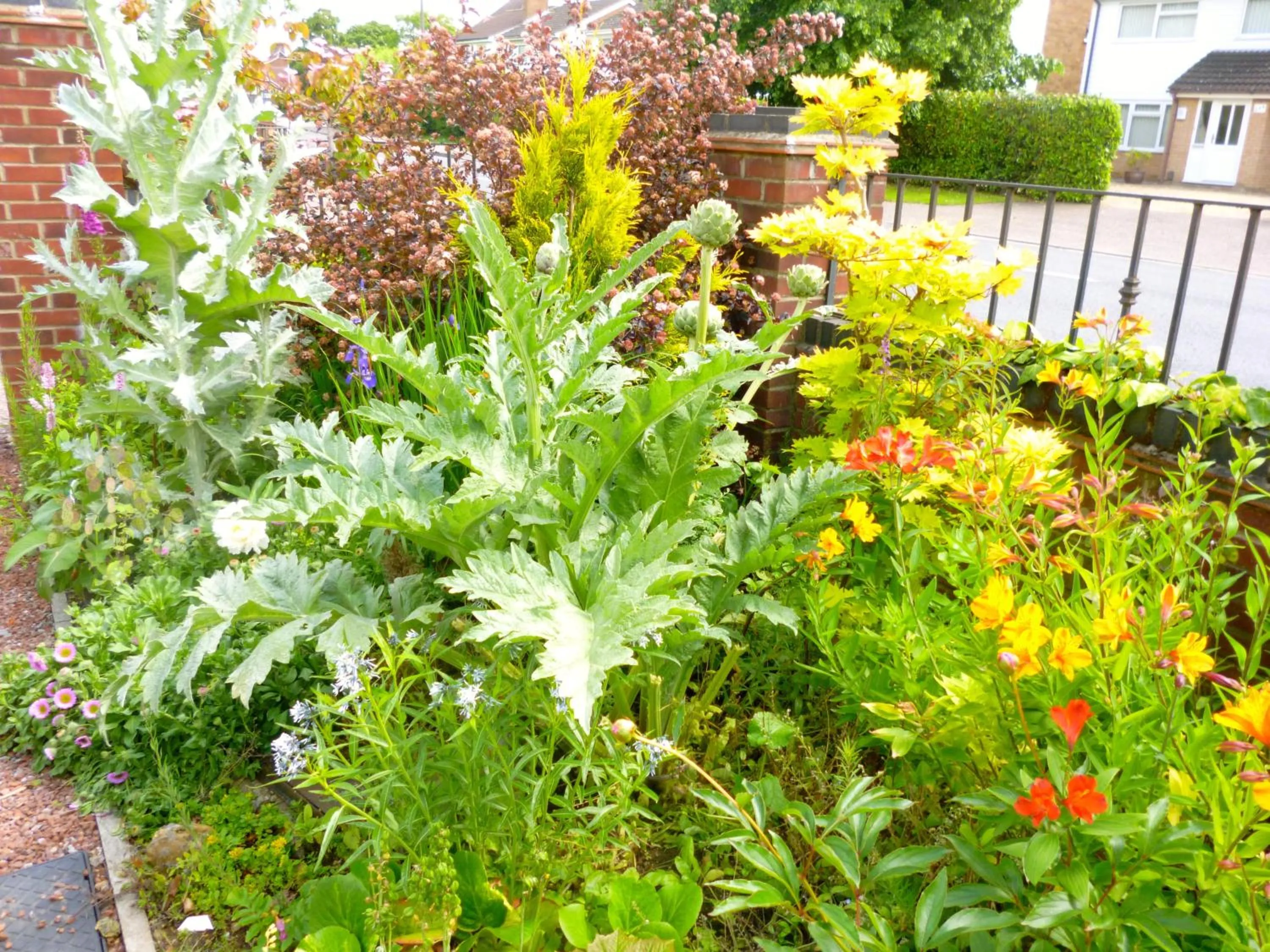 Decorative detail in Copperfields Guest House