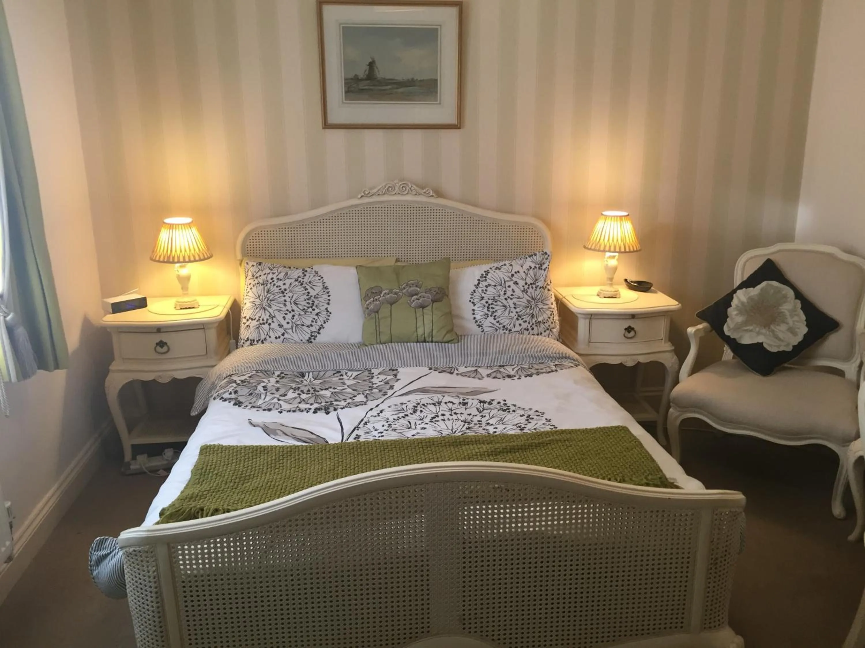 Bed in Copperfields Guest House