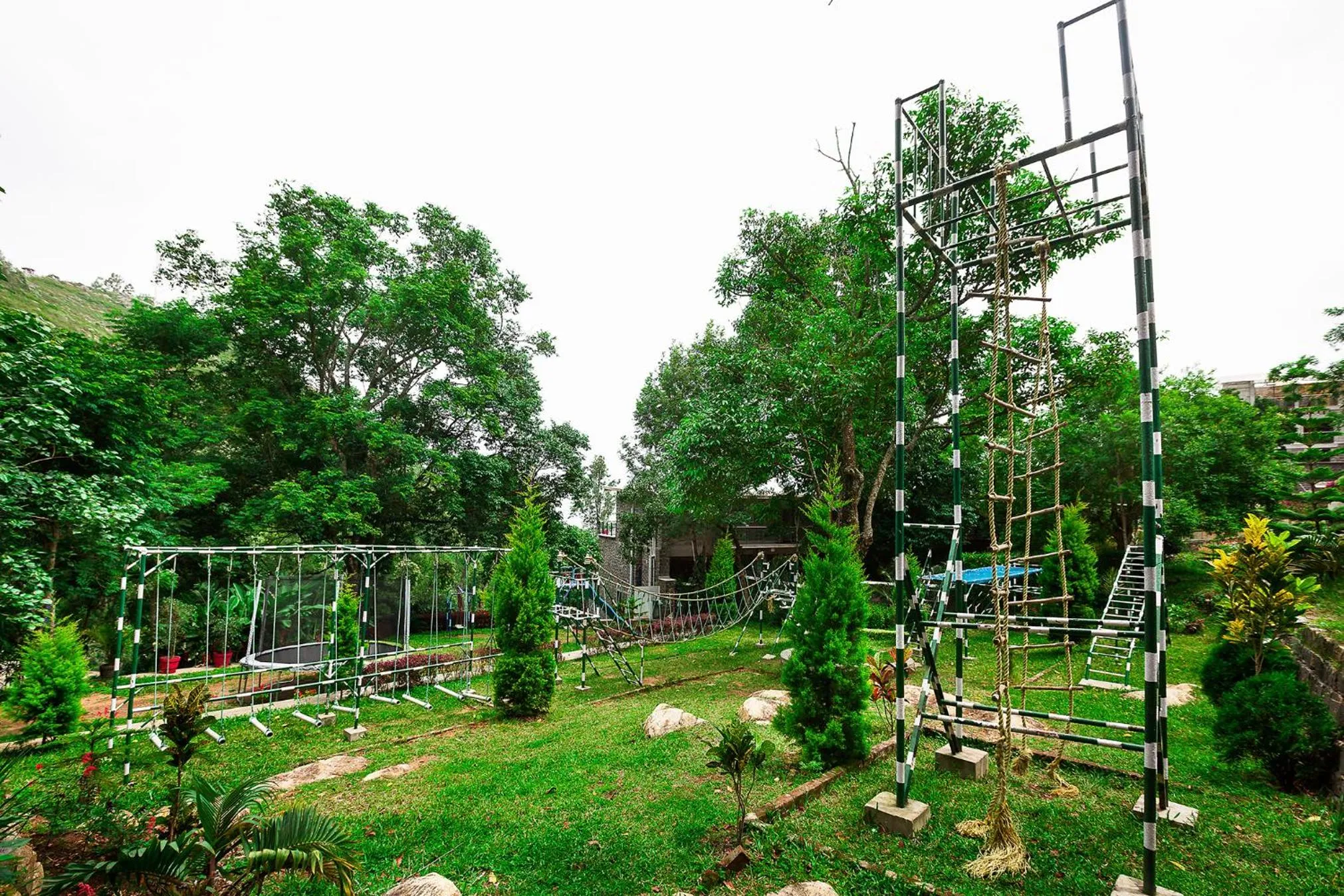 Children play ground in GReaT Trails Yercaud by GRT Hotels
