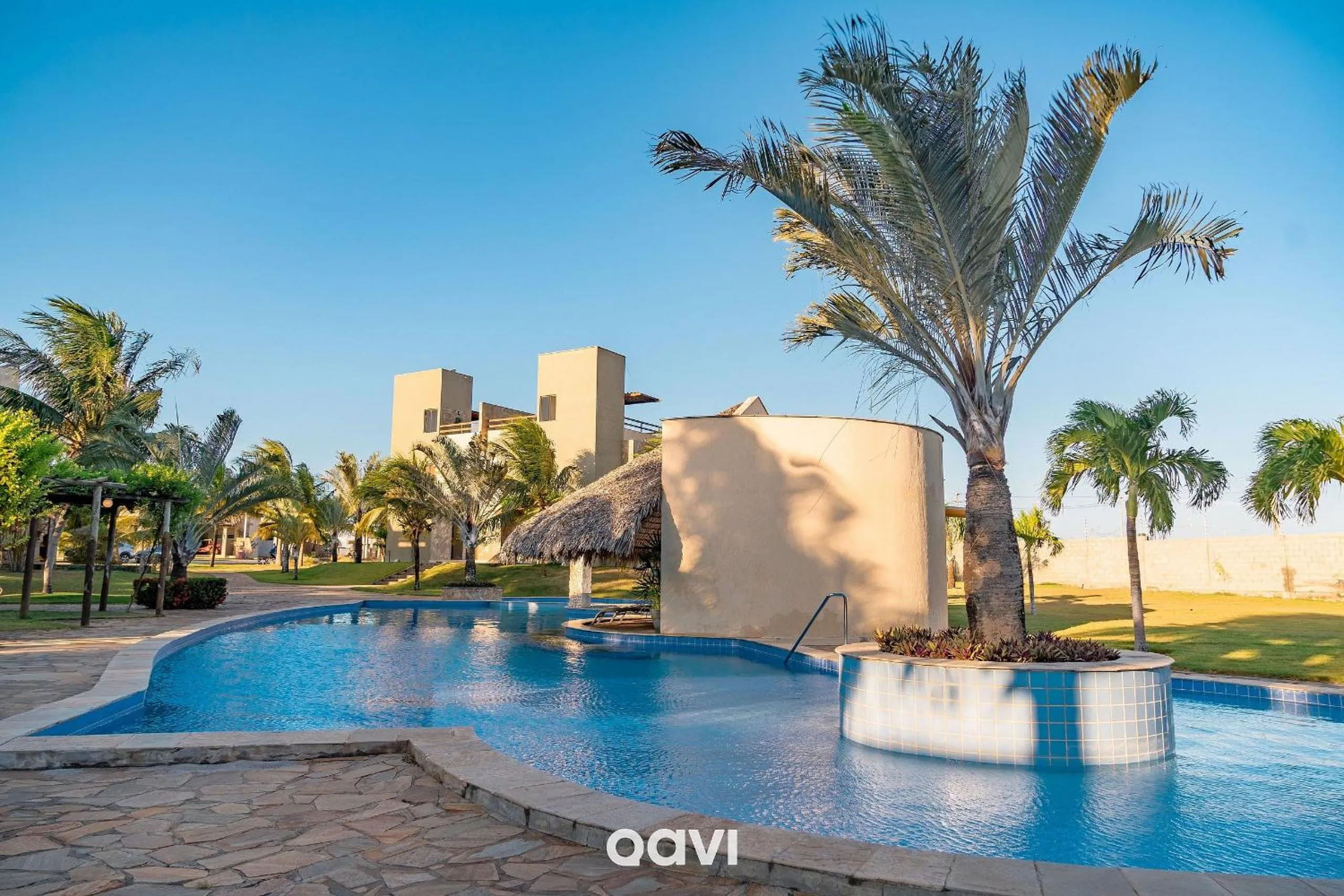 Area and facilities in Villa Makani no Shamballa by Qavi