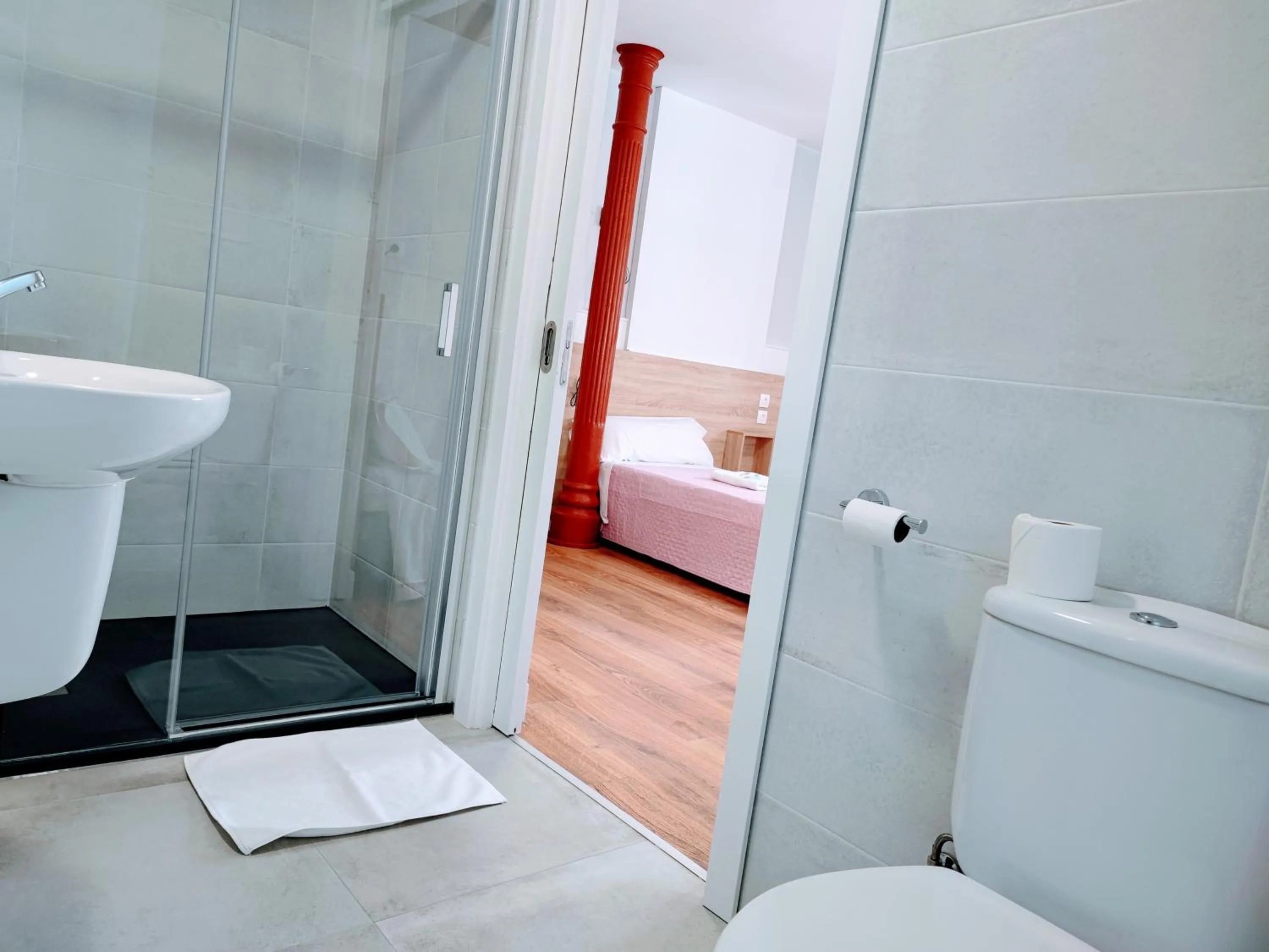 Garden view in Pension-Albergue Don Alvaro