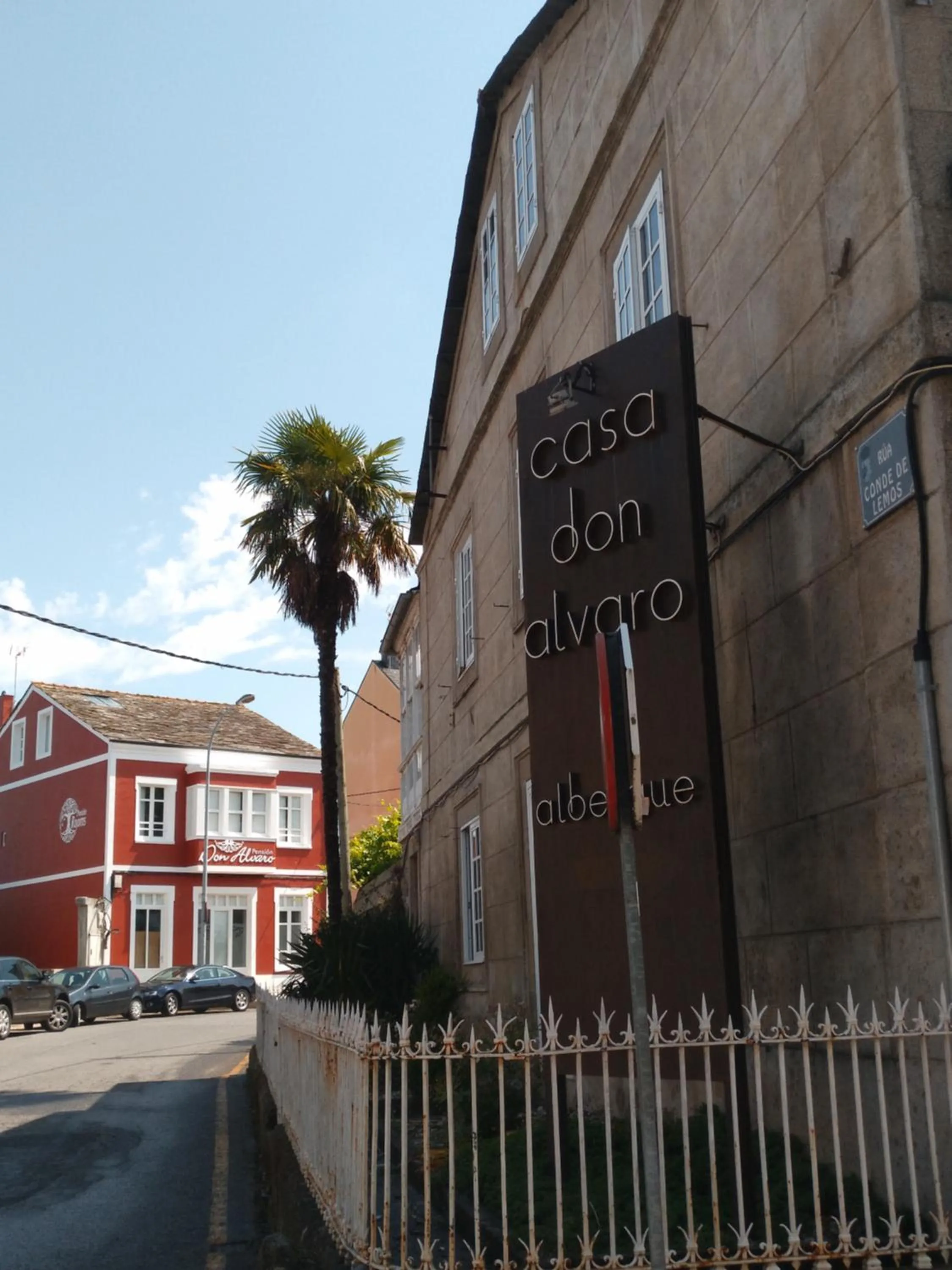 Property building in Pension-Albergue Don Alvaro