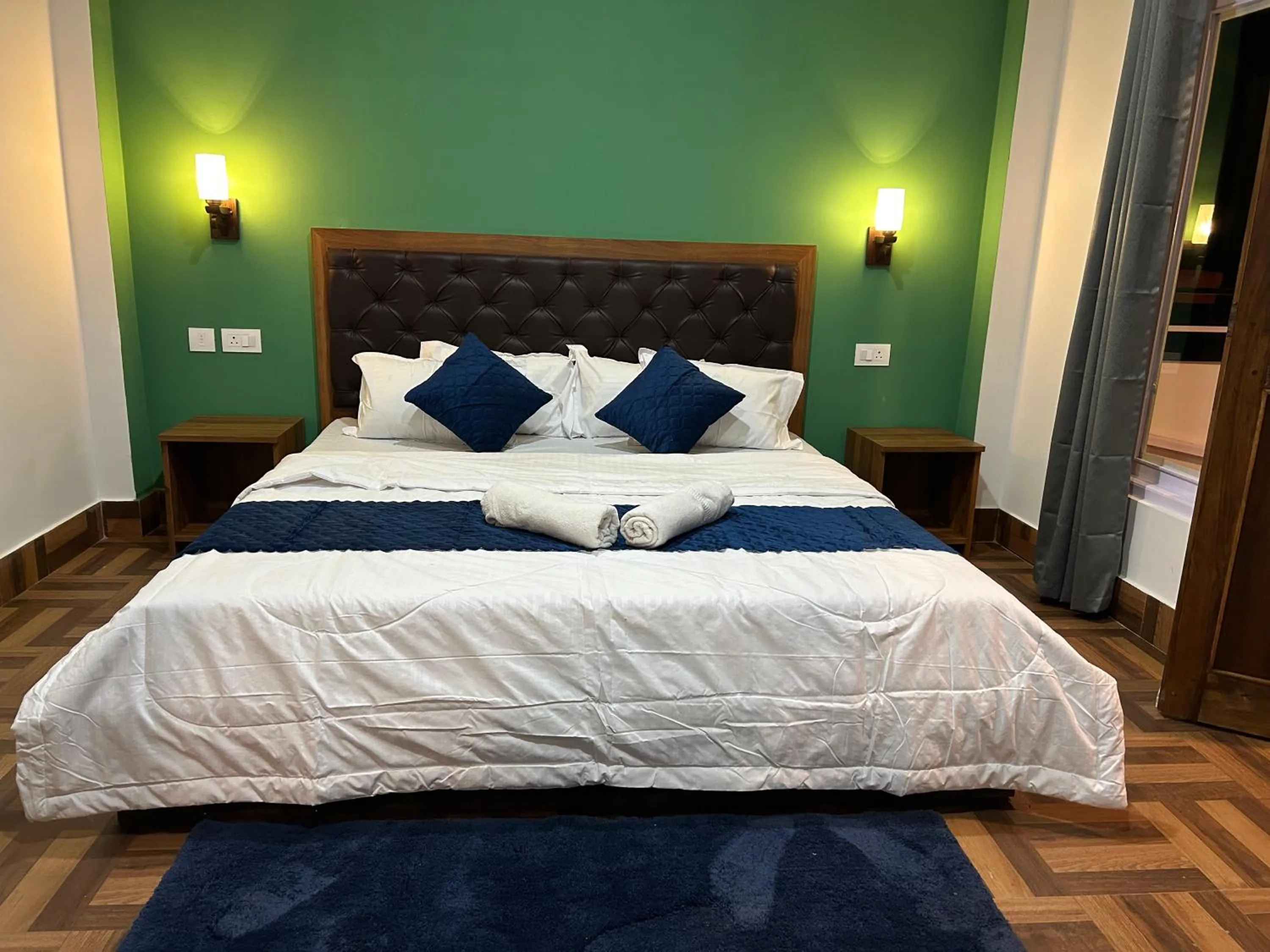 Bedroom, Bed in DISHA SILVER PEAK Hotel