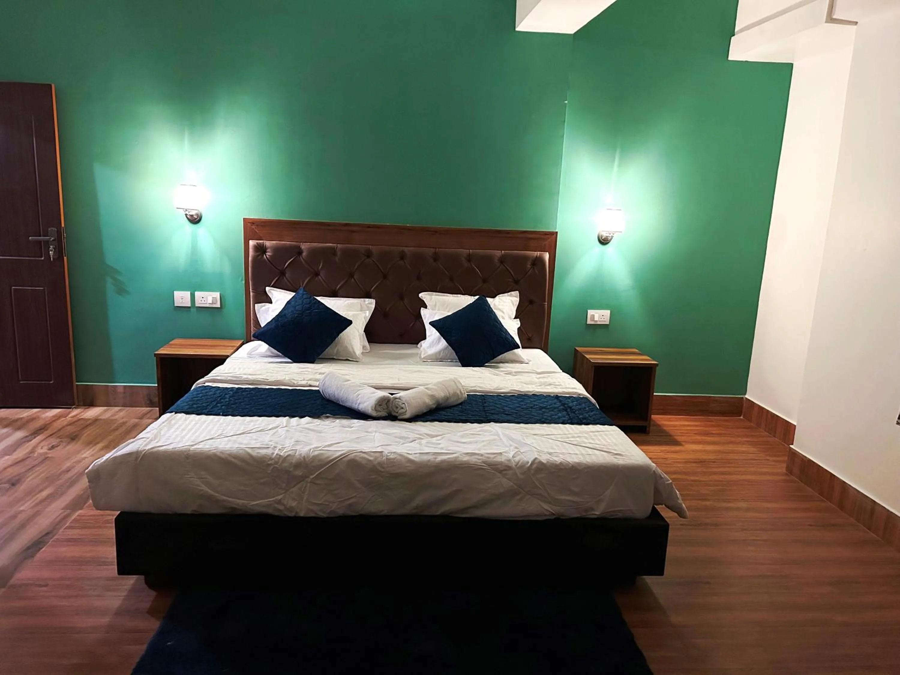Bedroom, Bed in DISHA SILVER PEAK Hotel