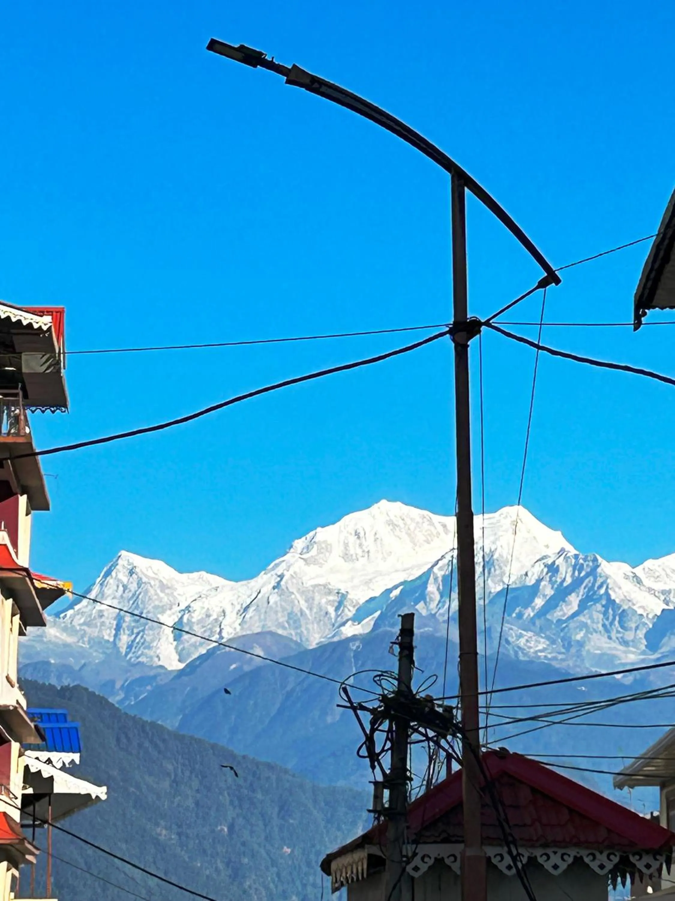 City view in DISHA SILVER PEAK Hotel