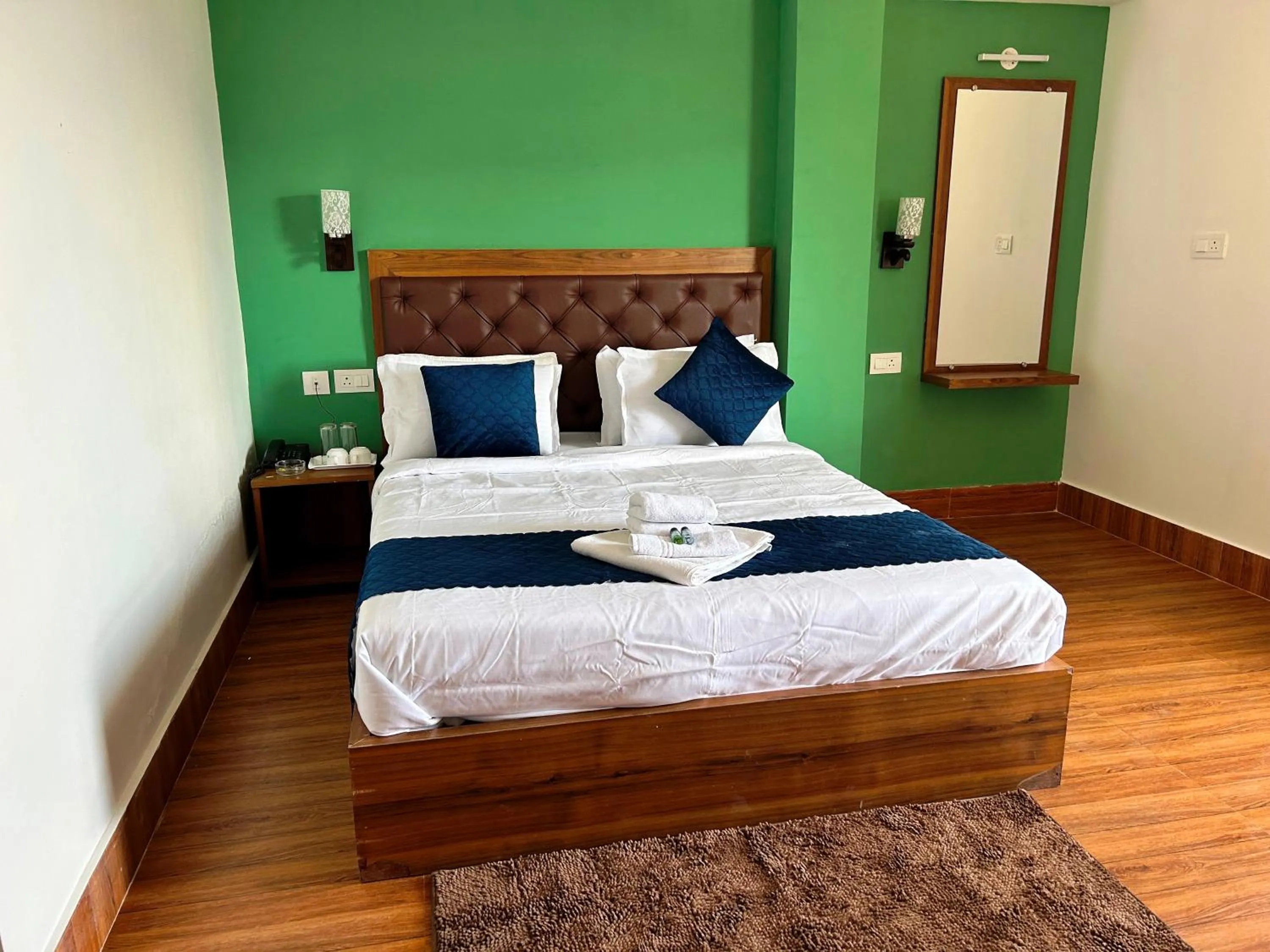 Bedroom, Bed in DISHA SILVER PEAK Hotel