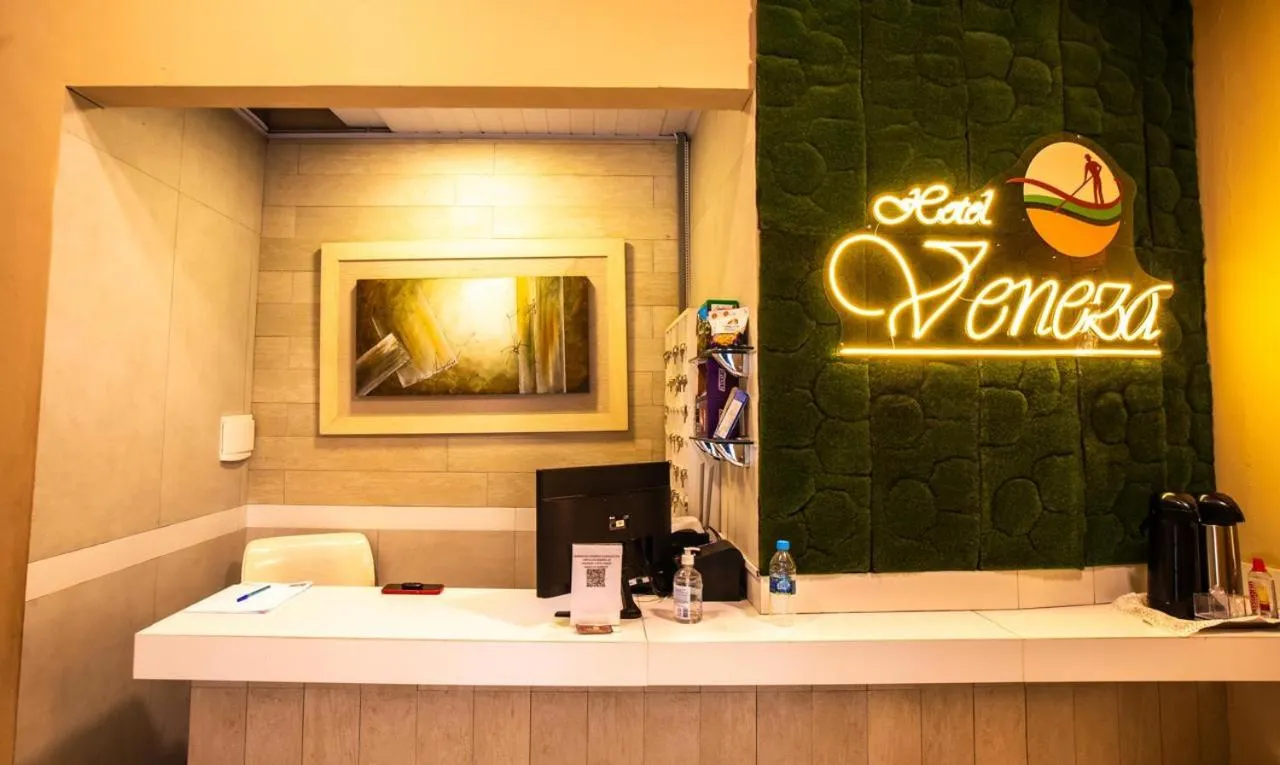 Lobby or reception in Hotel Veneza