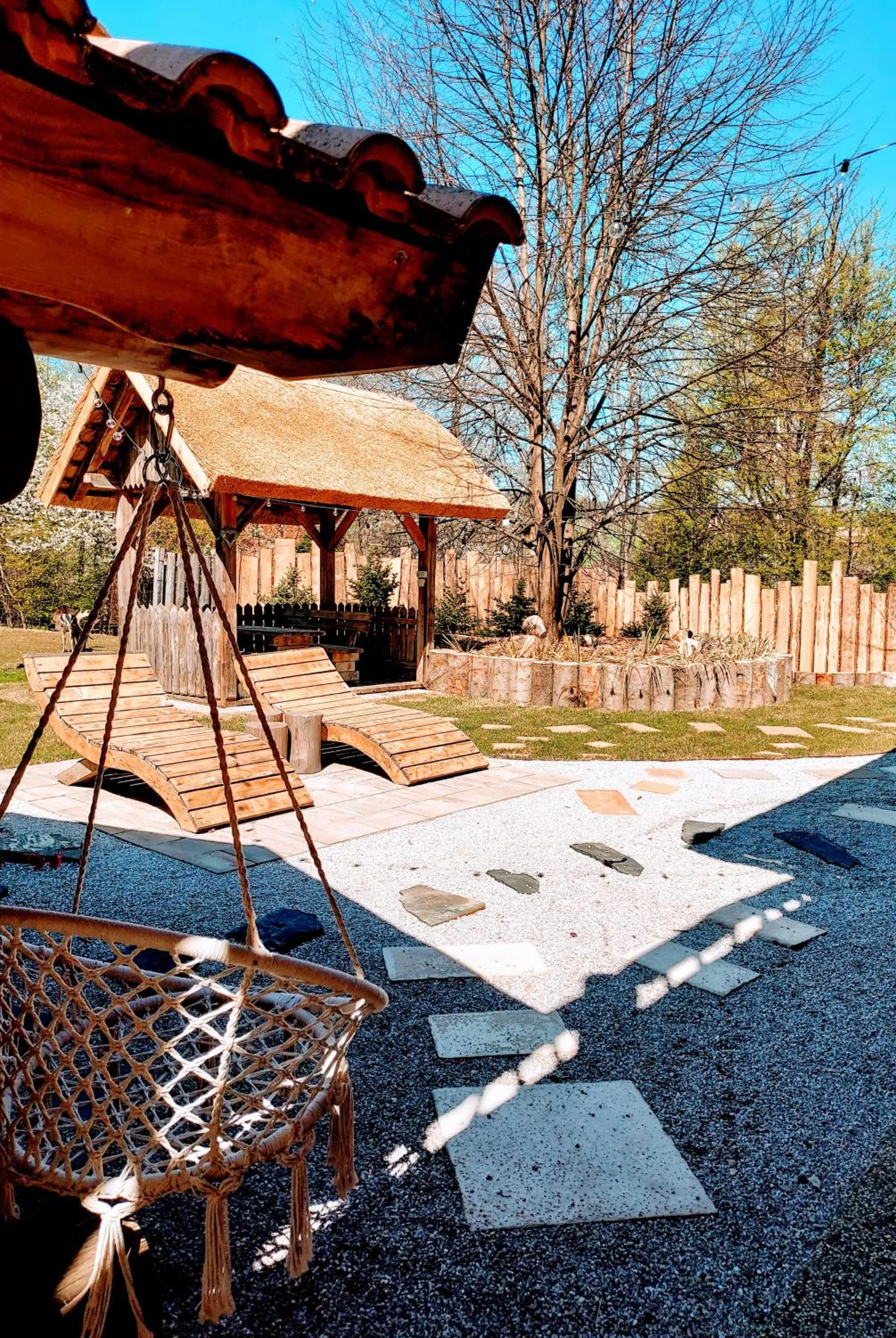 Garden in Koča na samem