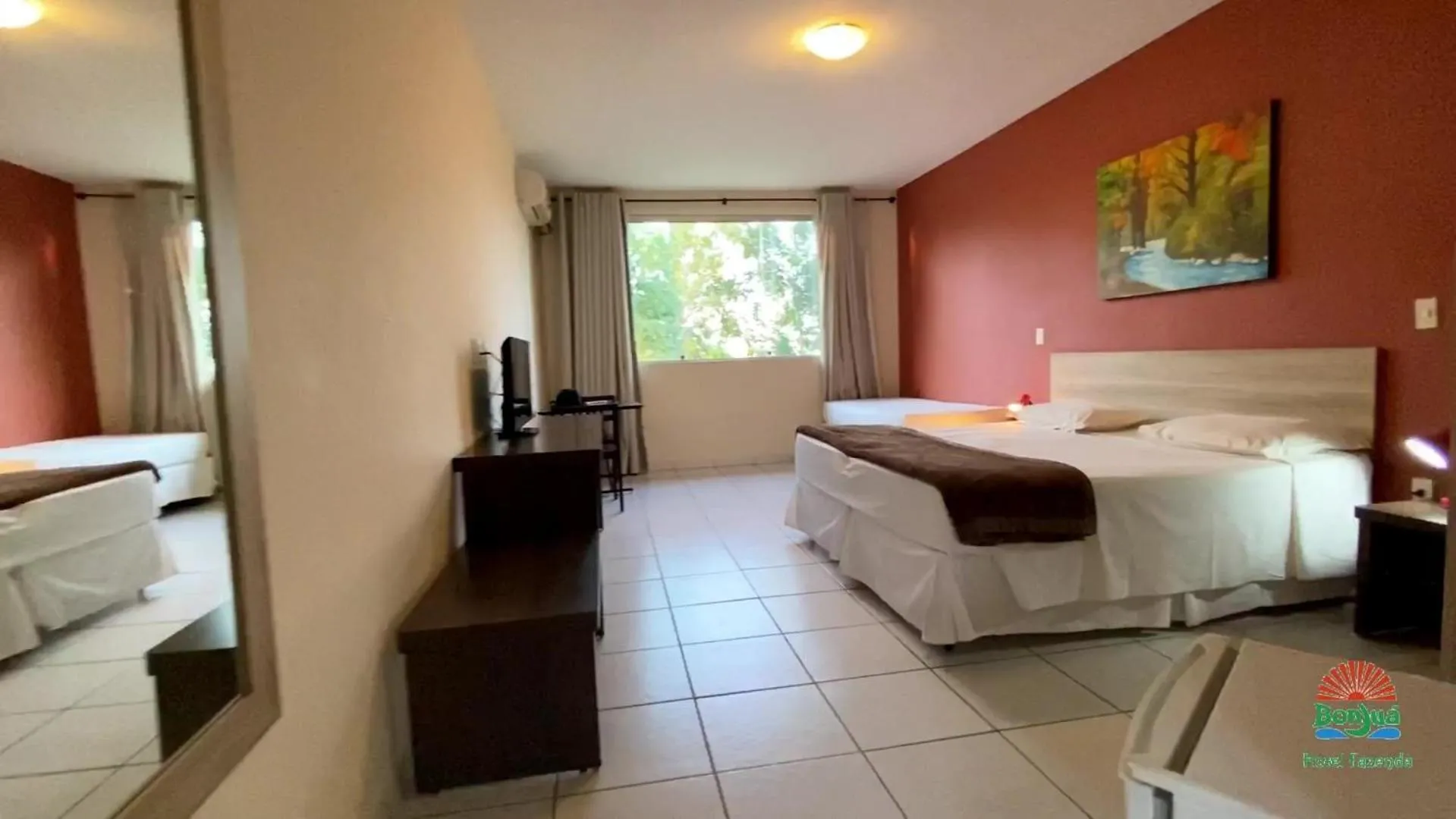 Bedroom, Bed in Hotel Fazenda Bonjuá