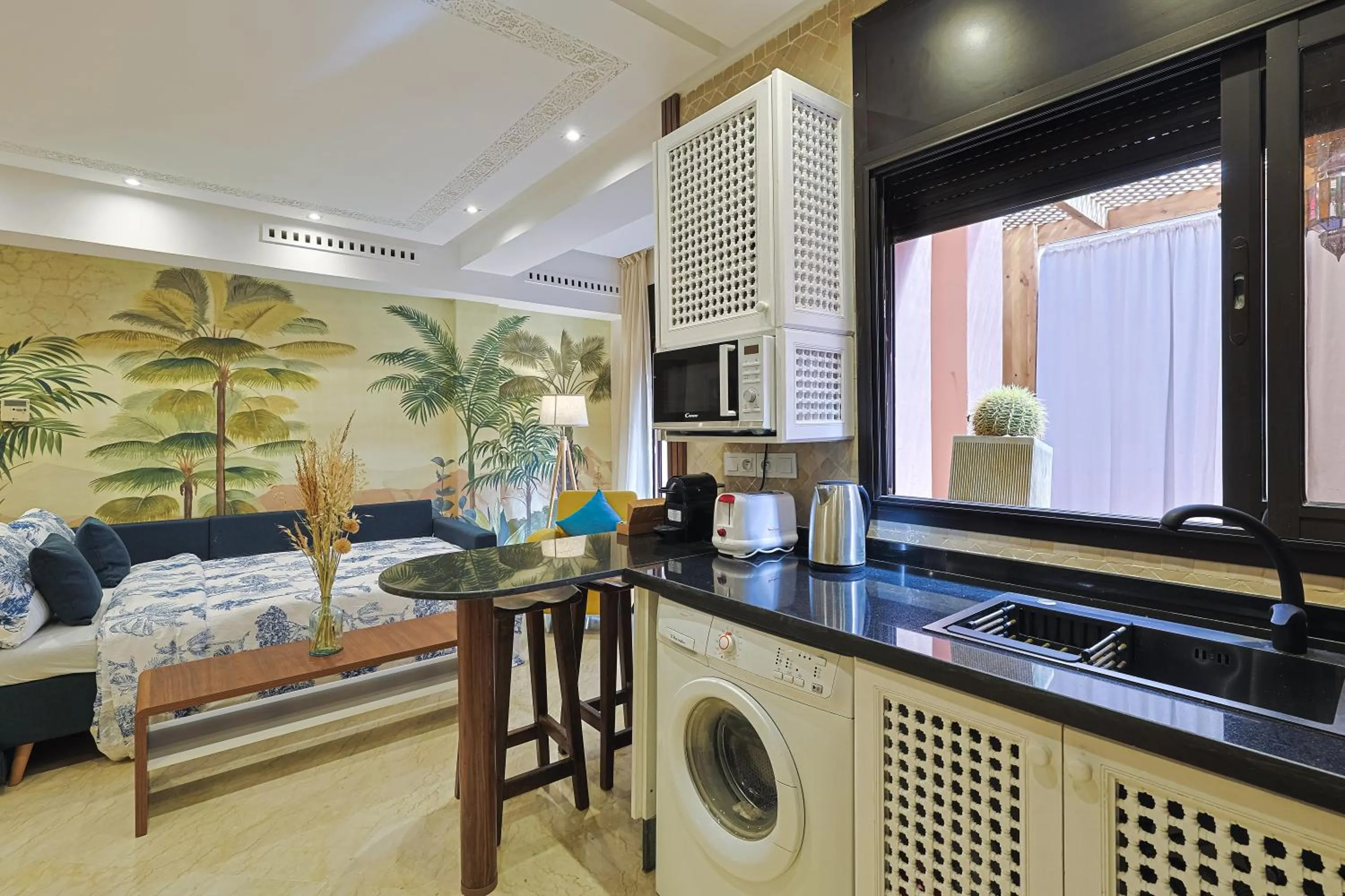 Bed in Oasis - Appartement Authentique à Gueliz