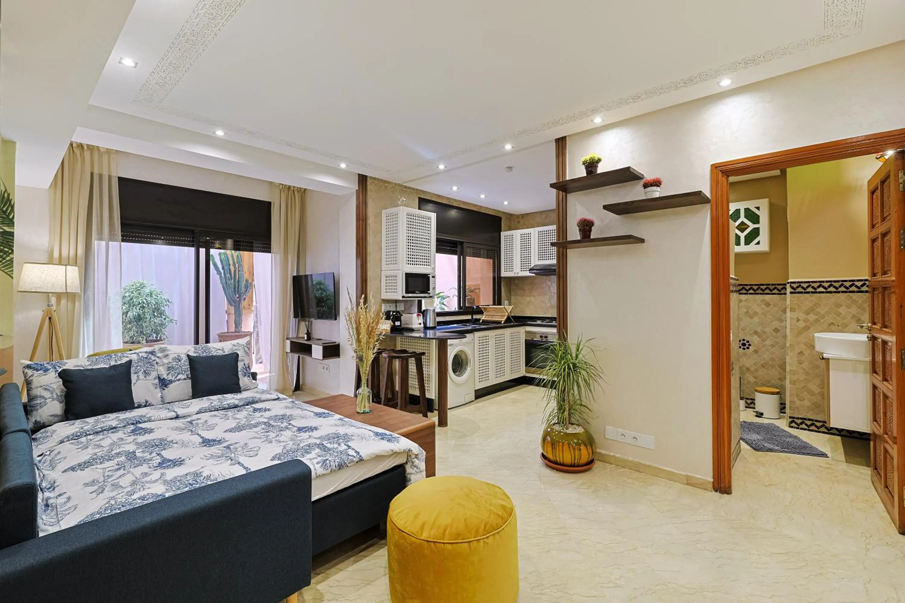 Bed in Oasis - Appartement Authentique à Gueliz