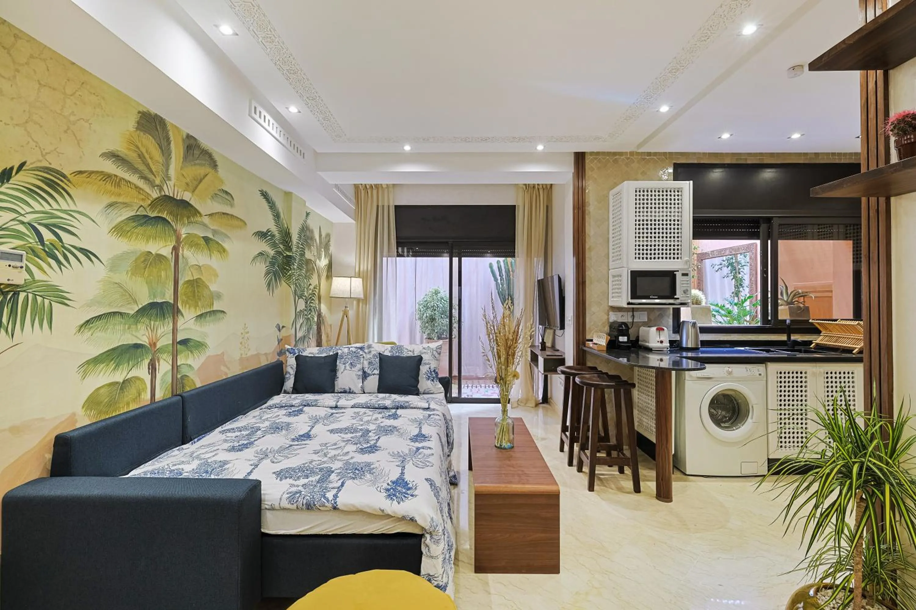 Bed in Oasis - Appartement Authentique à Gueliz