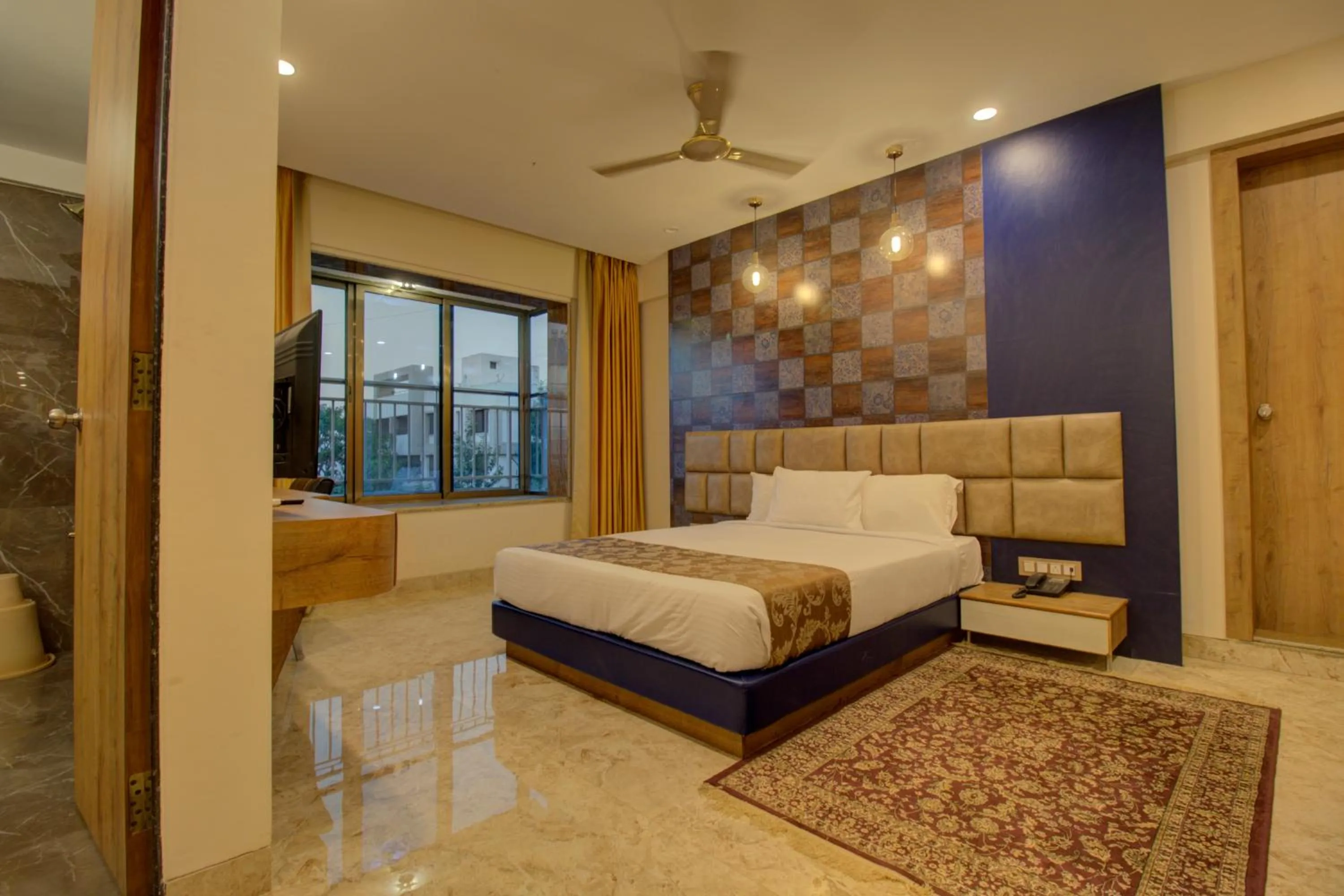 View (from property/room), Bed in Greenstones Boutique Hotel