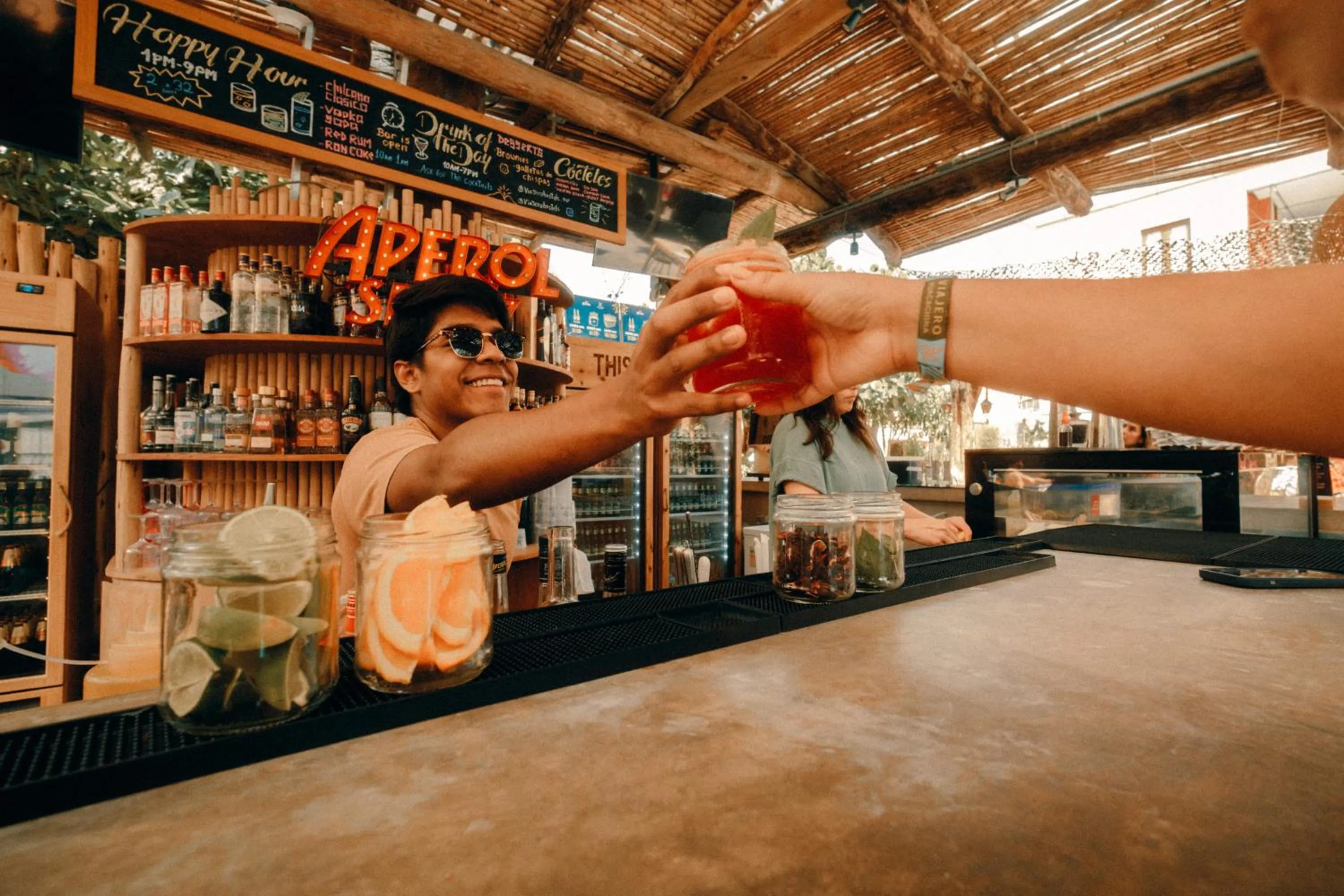People in Viajero Huacachina Hostel