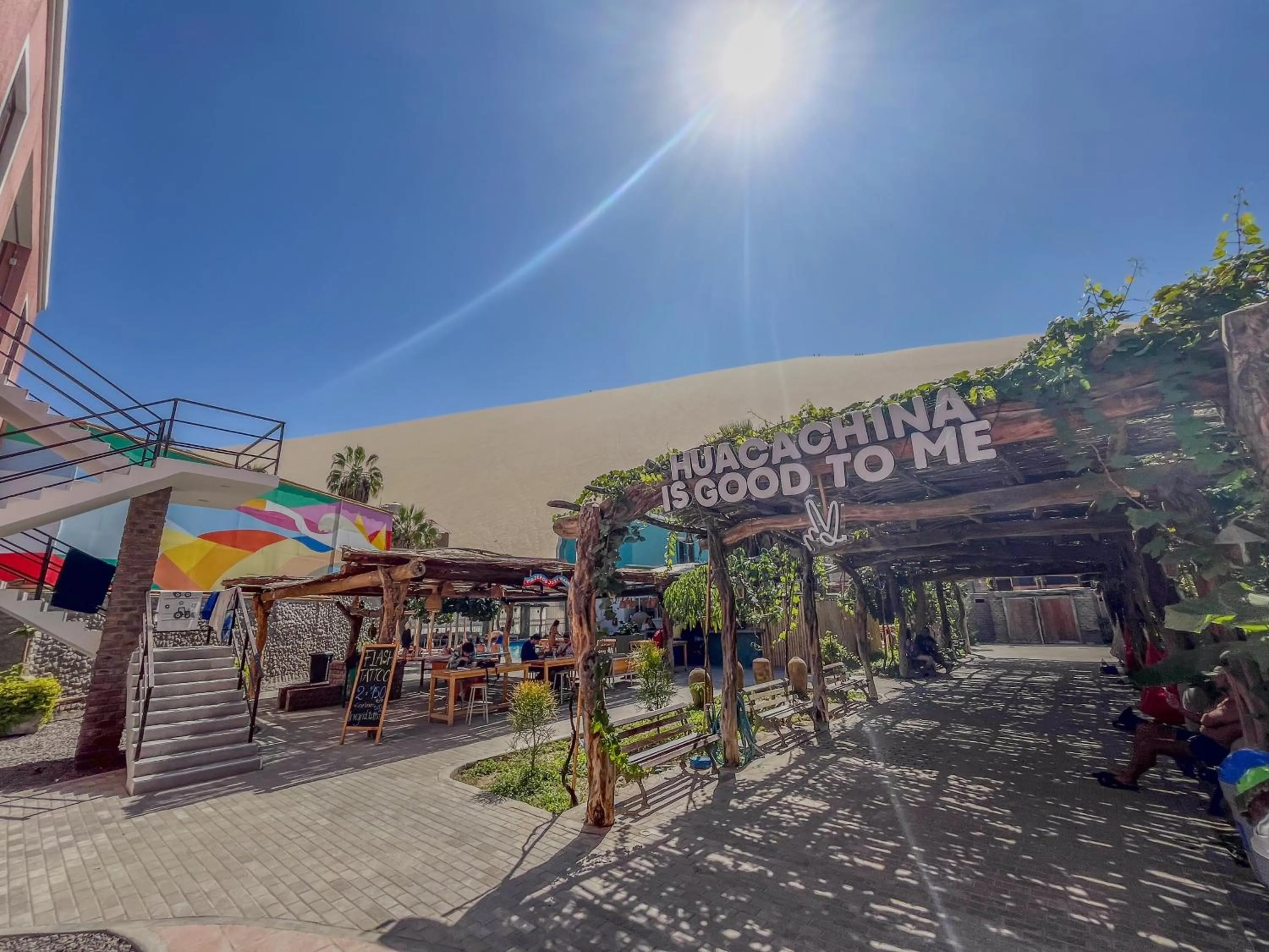 Day in Viajero Huacachina Hostel