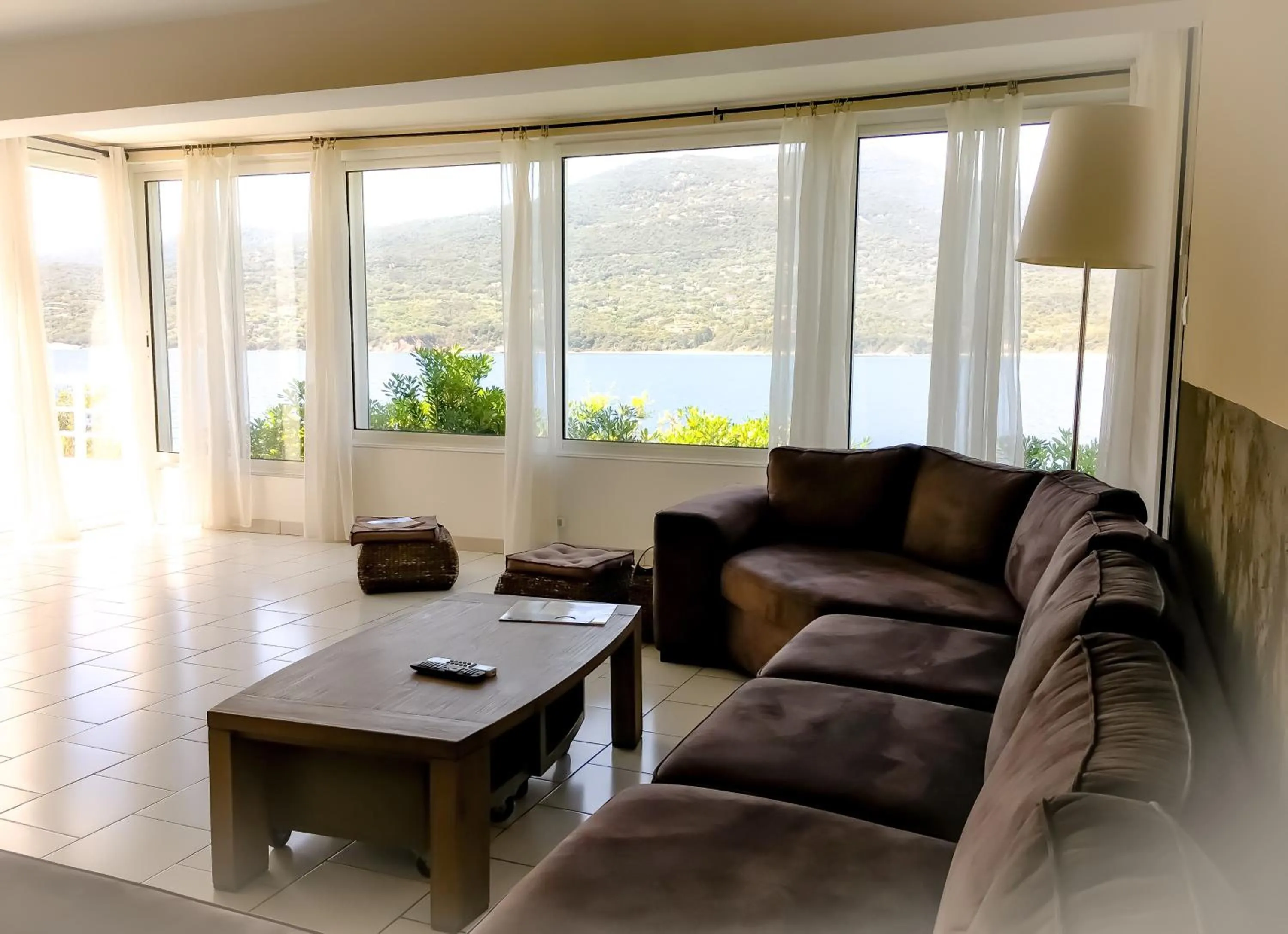 Seating area in Hôtel Sampiero