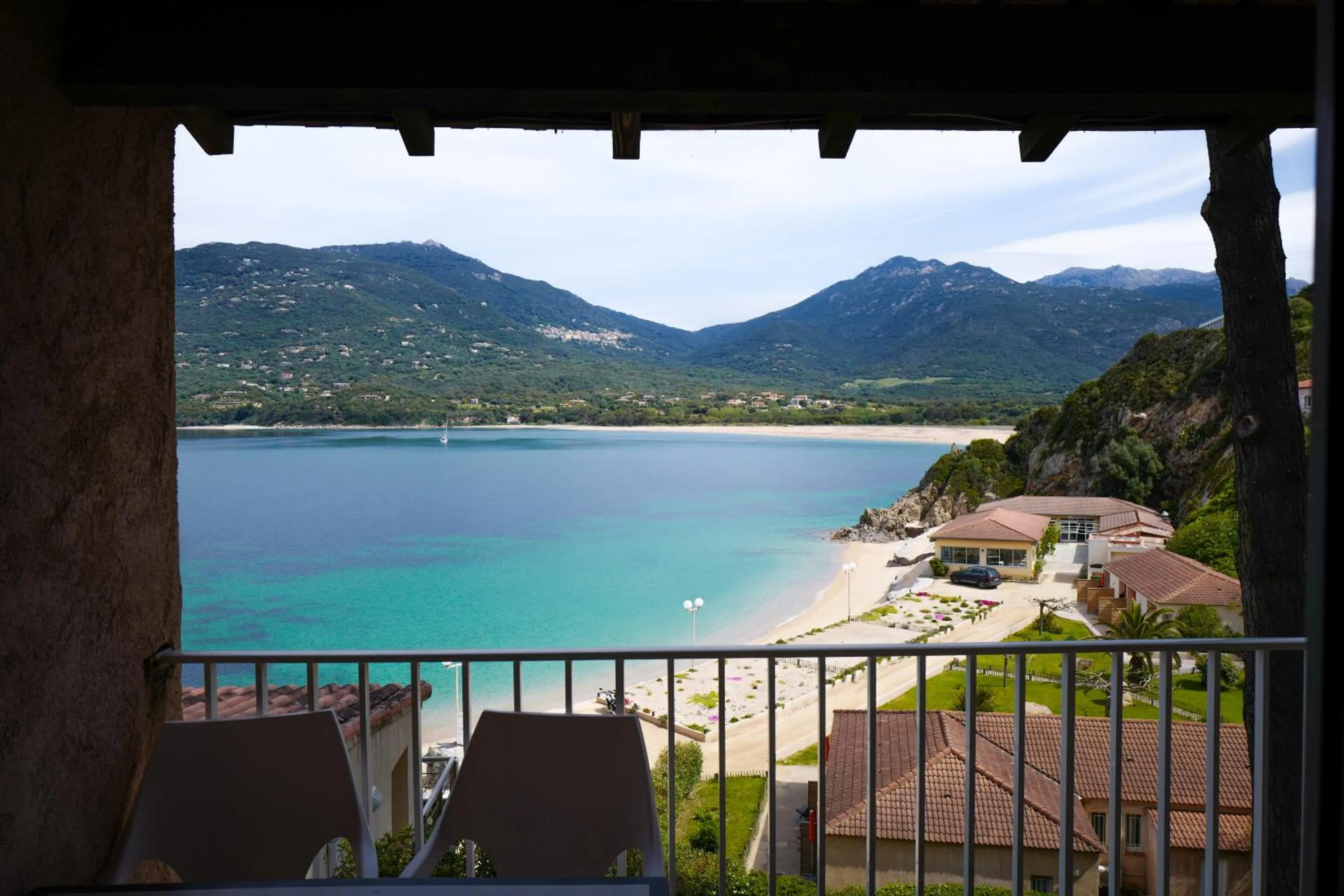 Sea view in Hôtel Sampiero