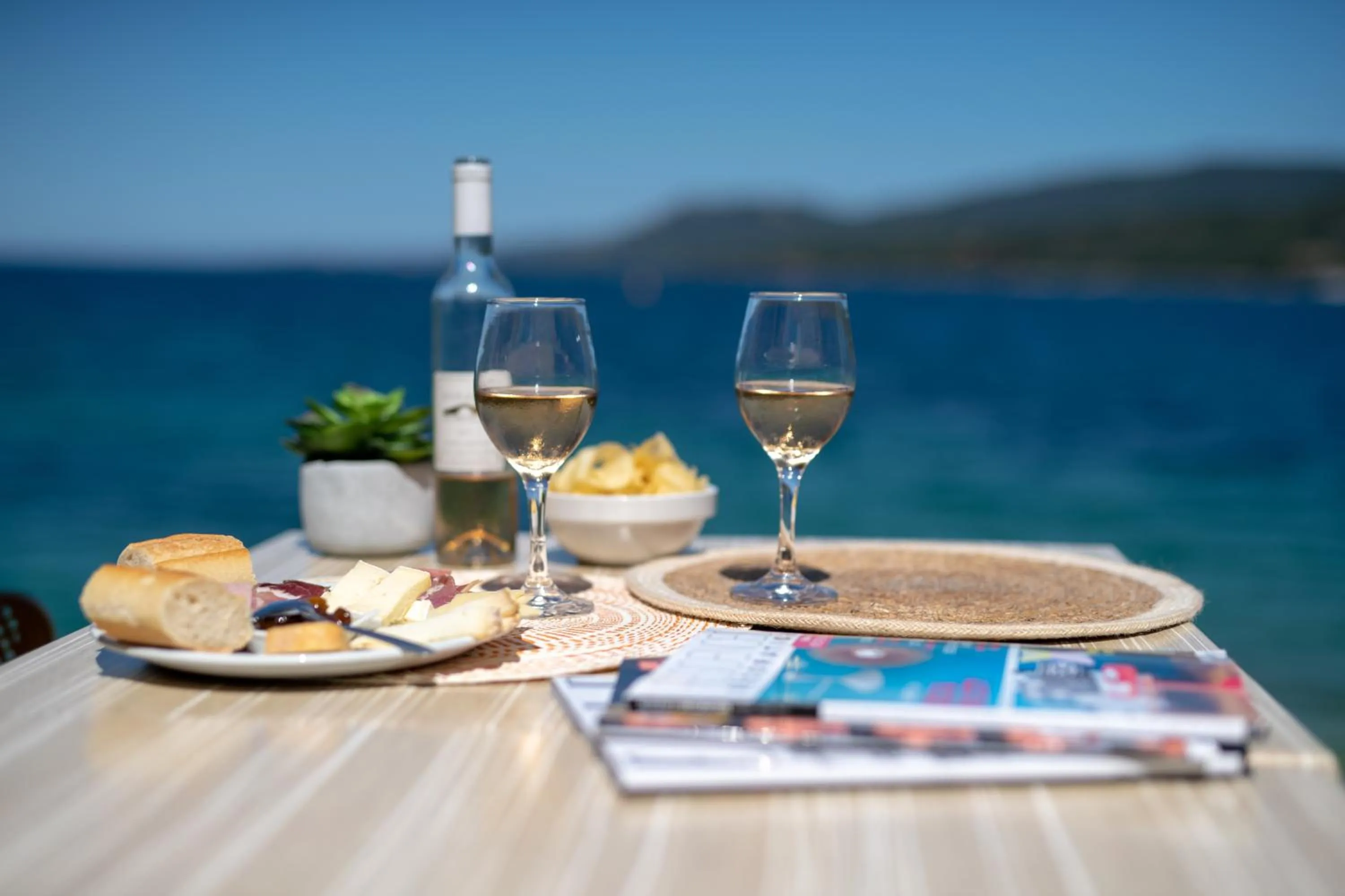 Lunch in Hôtel Sampiero