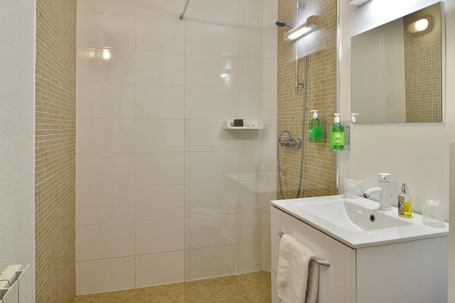 Shower in Hôtel Sampiero