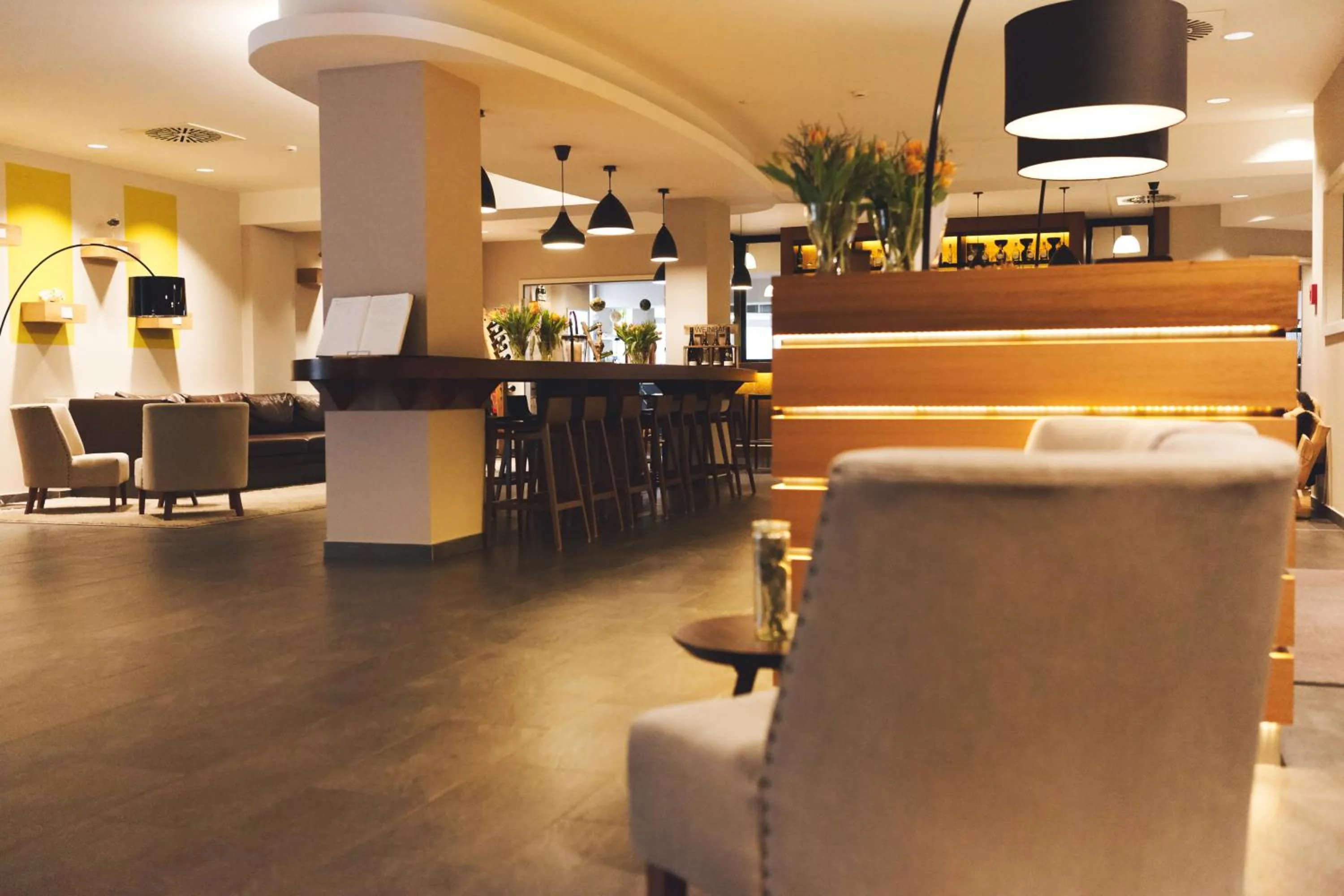 Lounge or bar in Weinhotel Kaisergarten